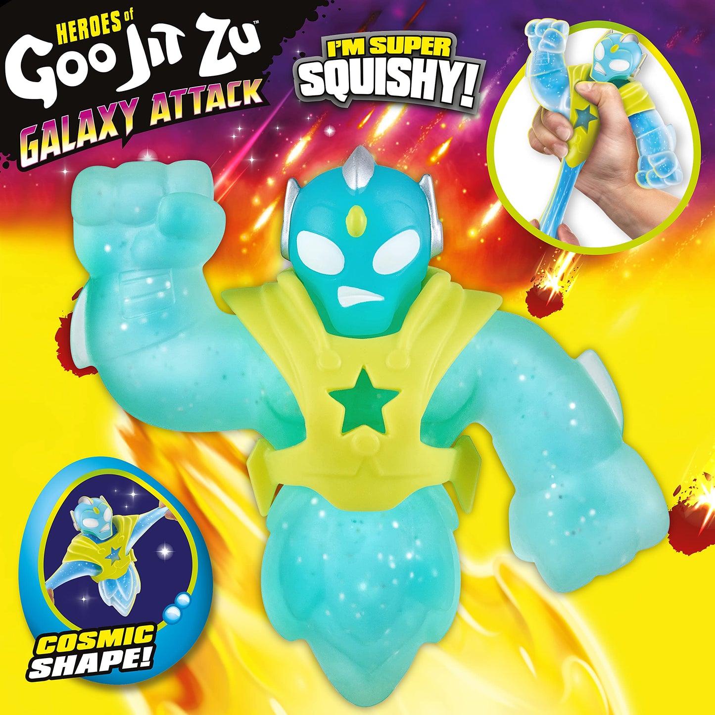 Heroes of Goo Jit Zu Galaxy Attack Star Shadow Action Figure – Multicolor