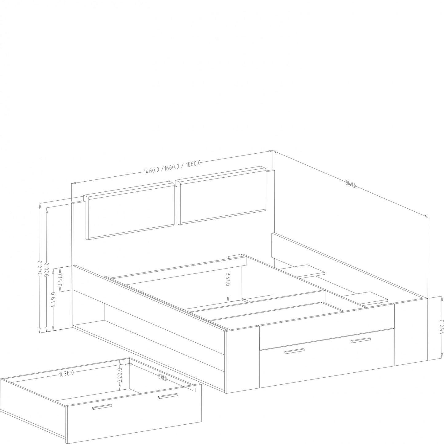 Galaxy Divan Bed