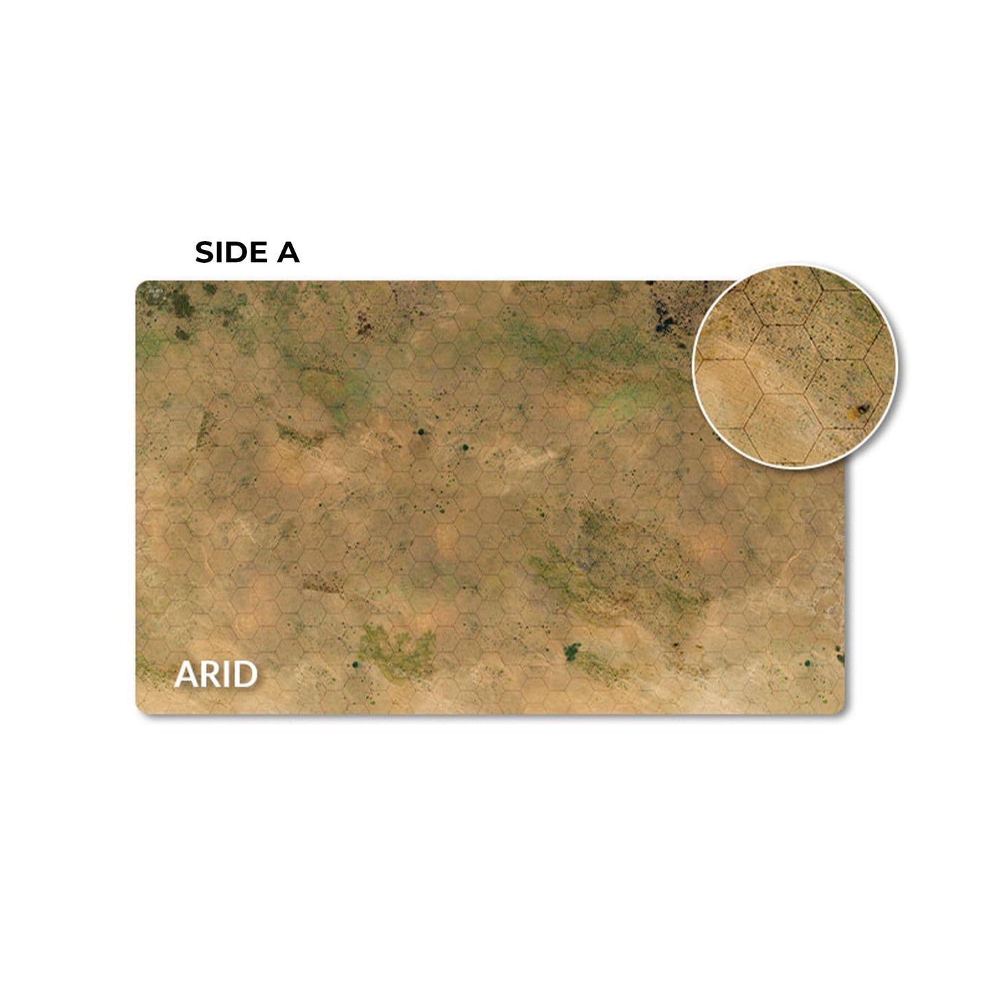 Gale Force Nine HexTech Gaming Mat Arid/Urban Double-Sided 36x22