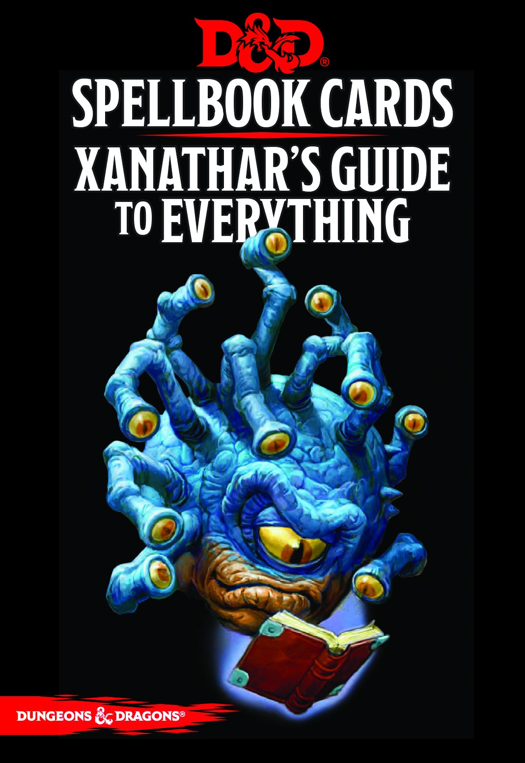Gale Force Nine Xanathar's Guide Spellbook Cards for D&D 5e – 95 Durable Spell Cards
