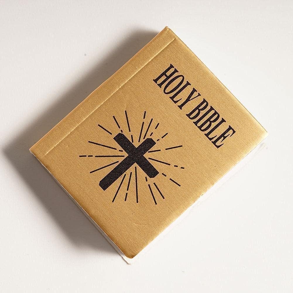 Galepromot 1/12 Mini Bible Pocket Book – Dollhouse Library Accessory