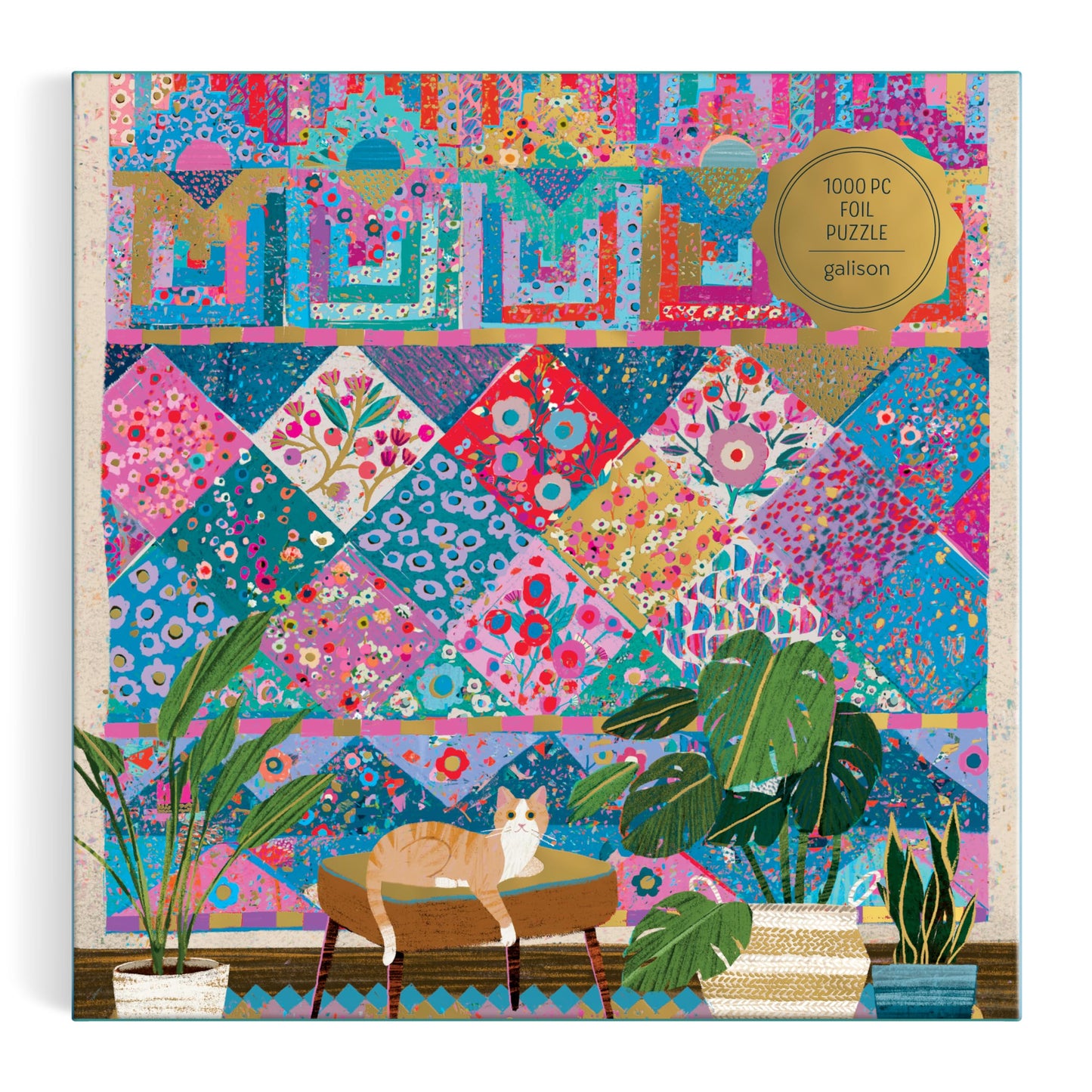 Galison Quilter's Corner 1000-Piece Puzzle by Victoria Ball – Quilts & Textile Arts