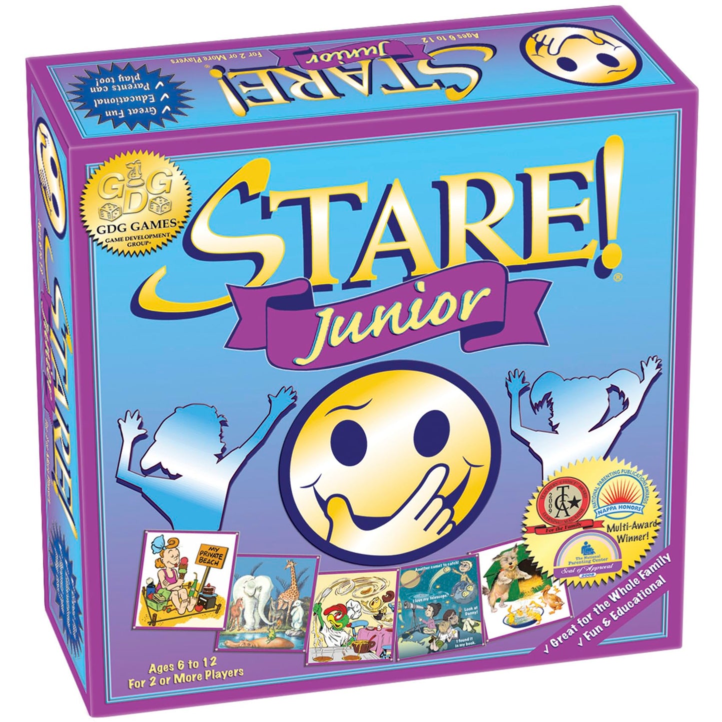 Stare Junior by Game Development Group – Award-Winning Visual Recall Game for Families (Ages 6+)