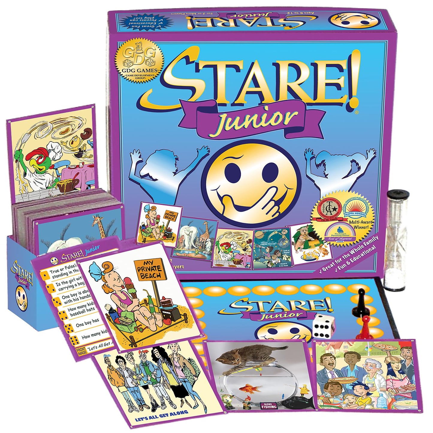 Stare Junior by Game Development Group – Award-Winning Visual Recall Game for Families (Ages 6+)