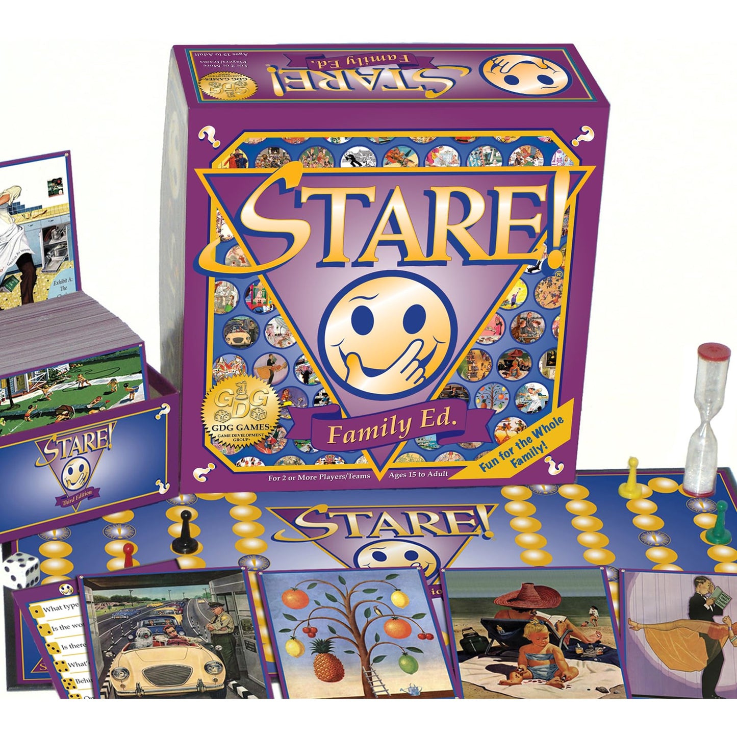Stare by Game Development Group – Fun Visual Recall Card Game for Adults & Family