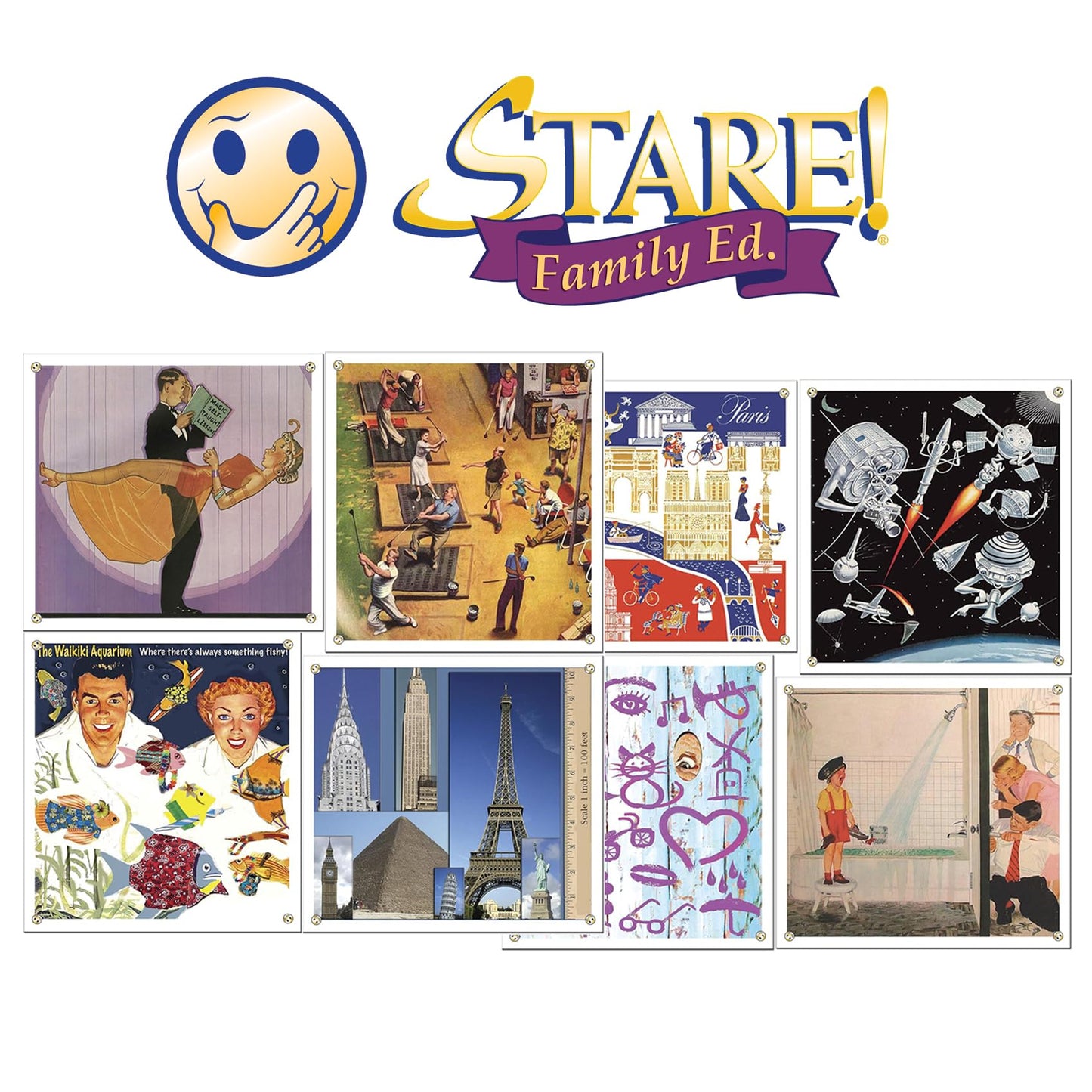 Stare by Game Development Group – Fun Visual Recall Card Game for Adults & Family