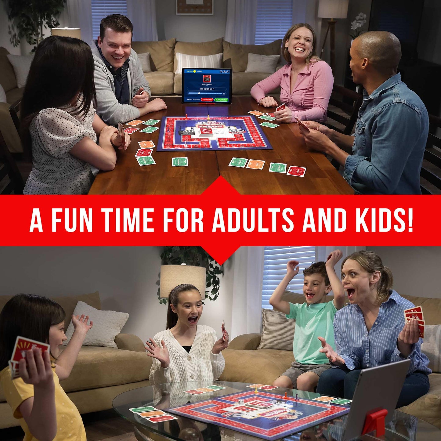 Soundtrack Trivia Limited Edition Movie Game by GAME NIGHT MEDIA | Bluetooth Speaker, Hand-Painted Pieces & Coasters