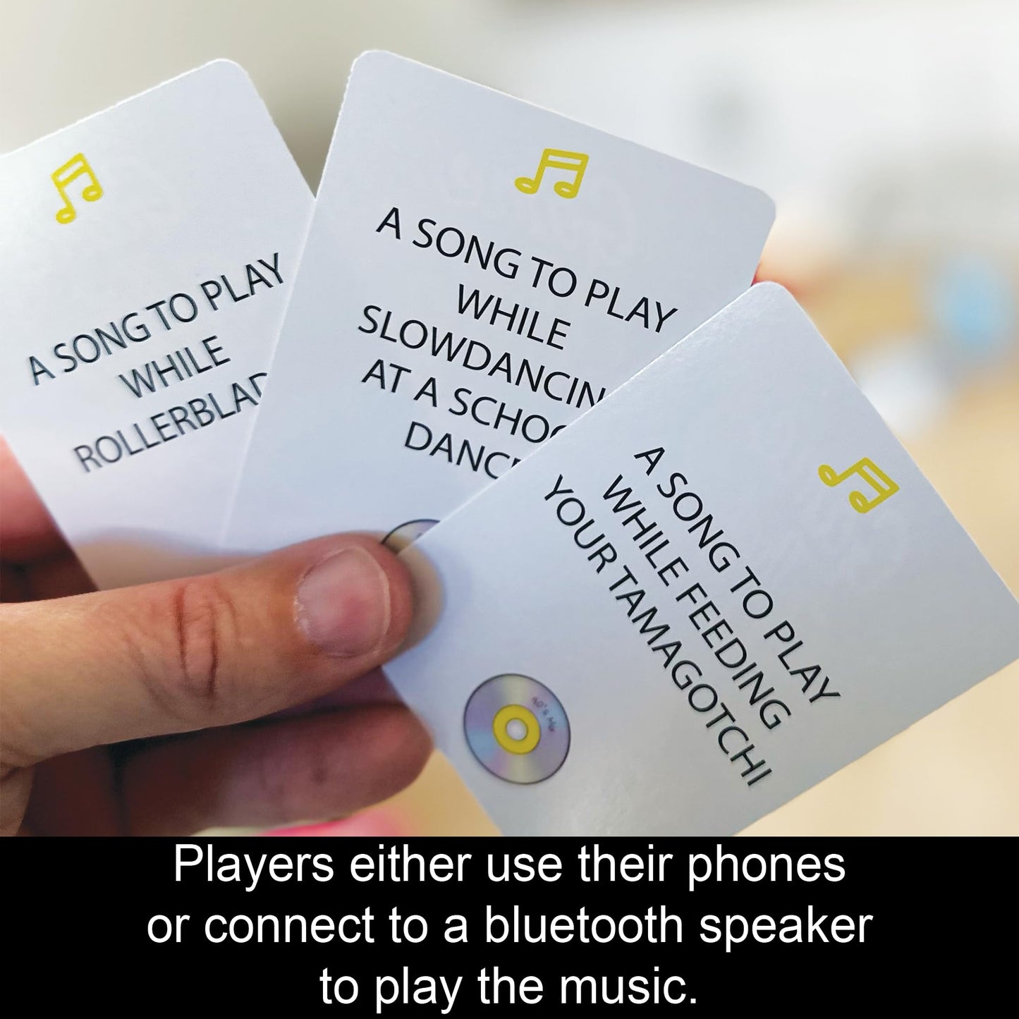 Game That Song 90s Mix Expansion – 50 New Cards for Family, Adults & Teens
