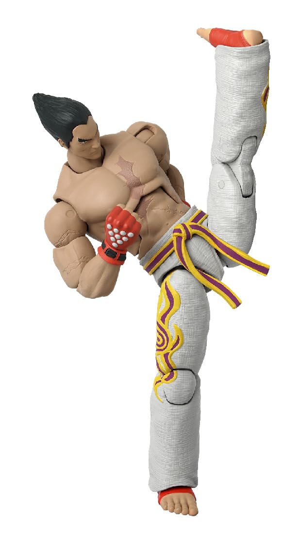 Game Dimensions Tekken Kazuya Mishima Action Figure — 22+ Points of Articulation & Accessories
