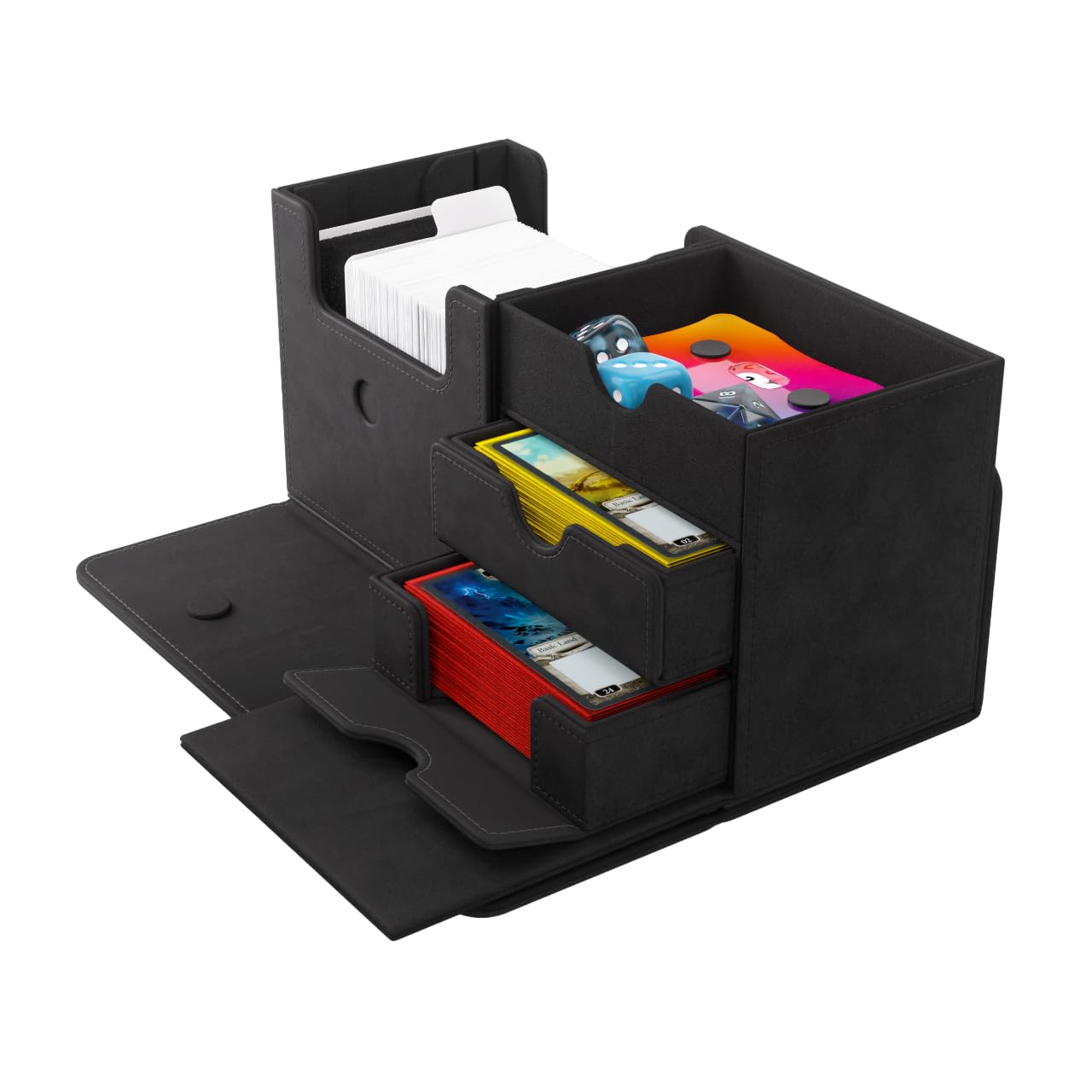 Gamegenic The Academic 133+ XL Premium Deck Box | Holds 133+ Double-Sleeved Cards + Accessories
