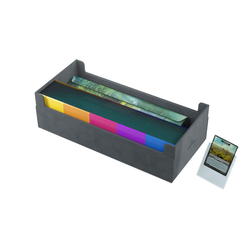 Gamegenic Dungeon Deck Box 1100+ Midnight Gray | Premium Card Storage