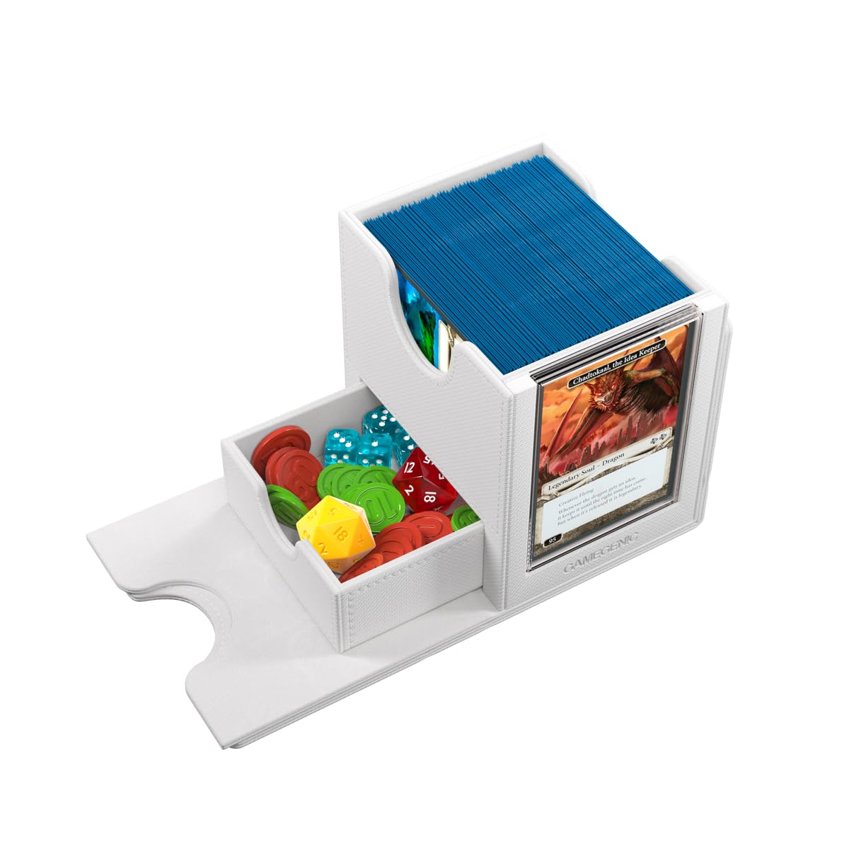 Gamegenic Sidekick Pro 100+ XL Convertible Deck Box – Premium Commander Display & Secure Card Storage