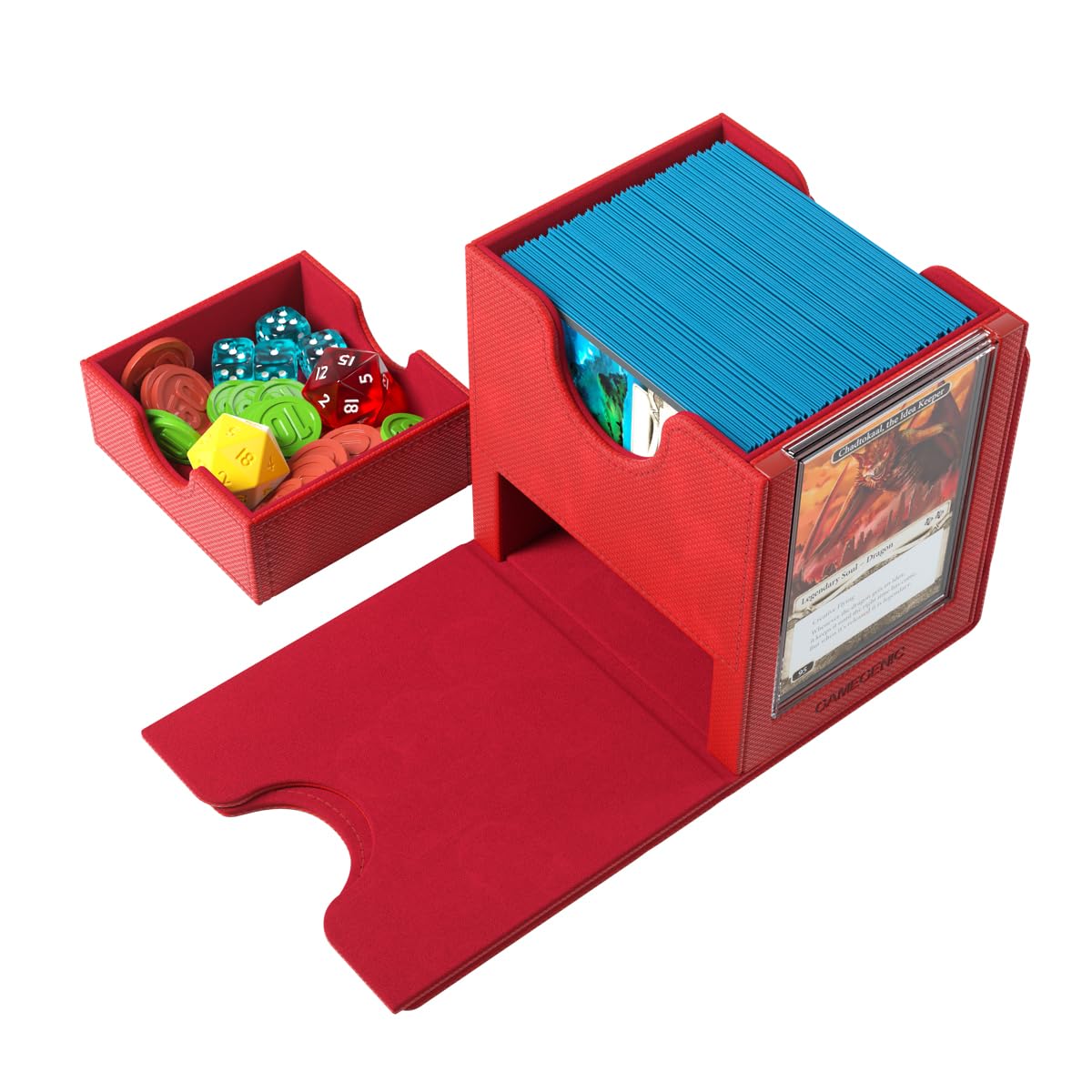 Gamegenic Sidekick Pro 100+ XL Convertible Deck Box – Premium MTG Card Storage & Display