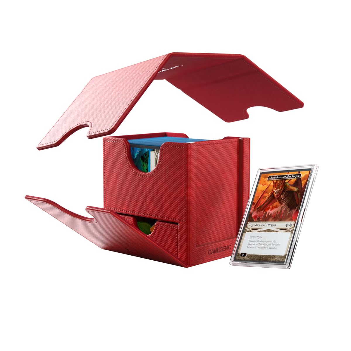 Gamegenic Sidekick Pro 100+ XL Convertible Deck Box – Premium MTG Card Storage & Display