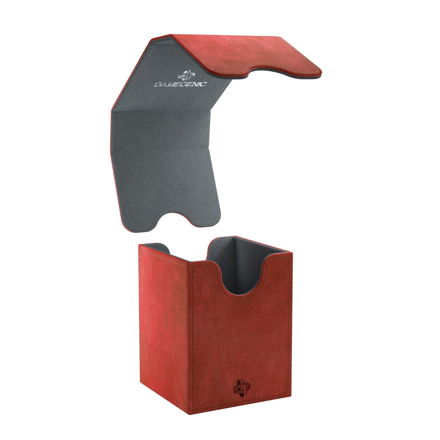 Gamegenic Squire 100+ Red Deck Box — Convertible with Magnetic Closure