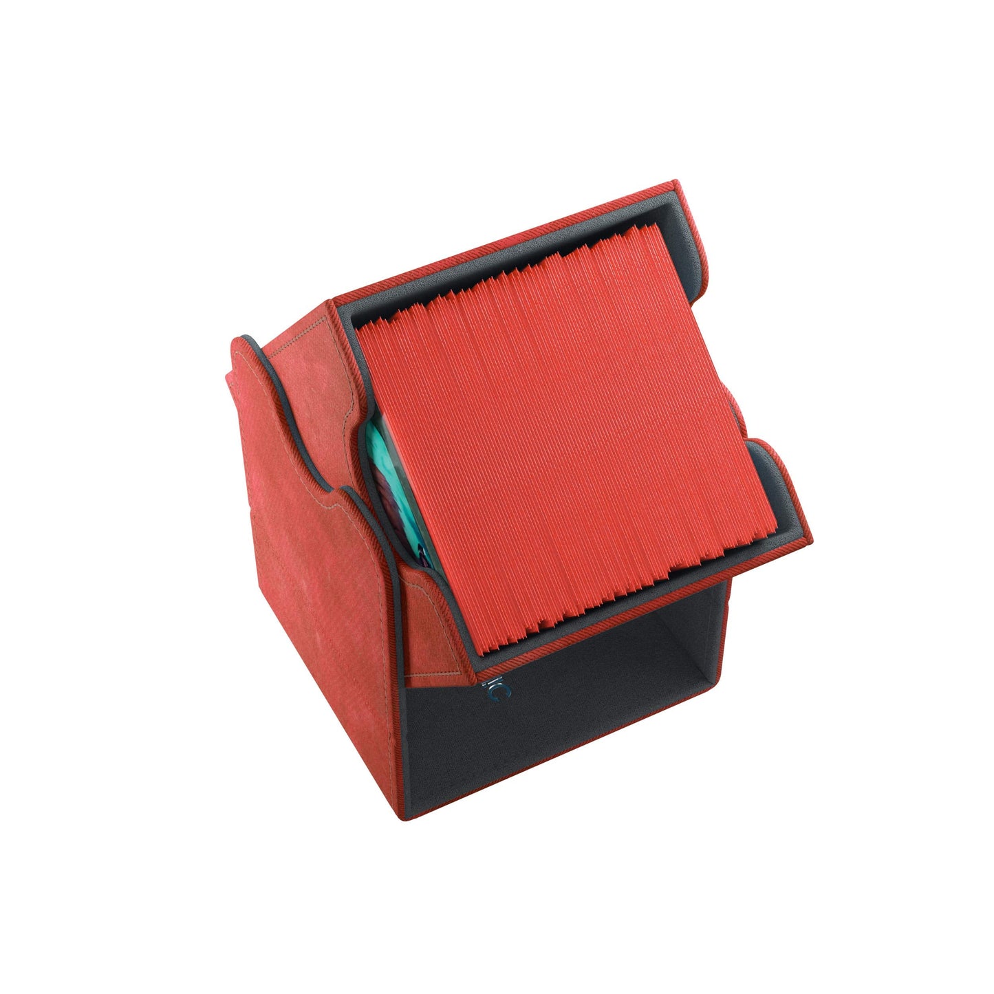 Gamegenic Squire 100+ Red Deck Box — Convertible with Magnetic Closure