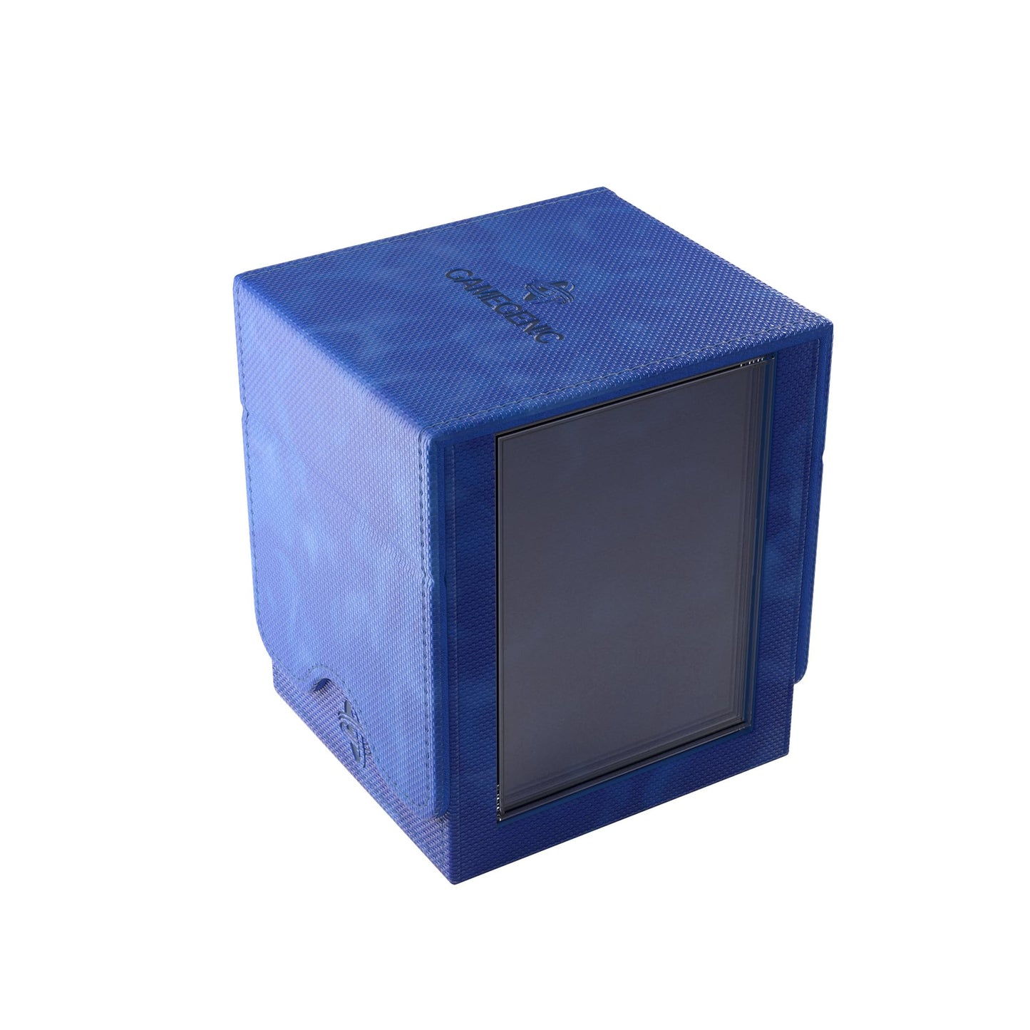 Gamegenic Squire Plus 100+ XL Convertible Deck Box – Holds 100 Double-Sleeved Cards (Blue)