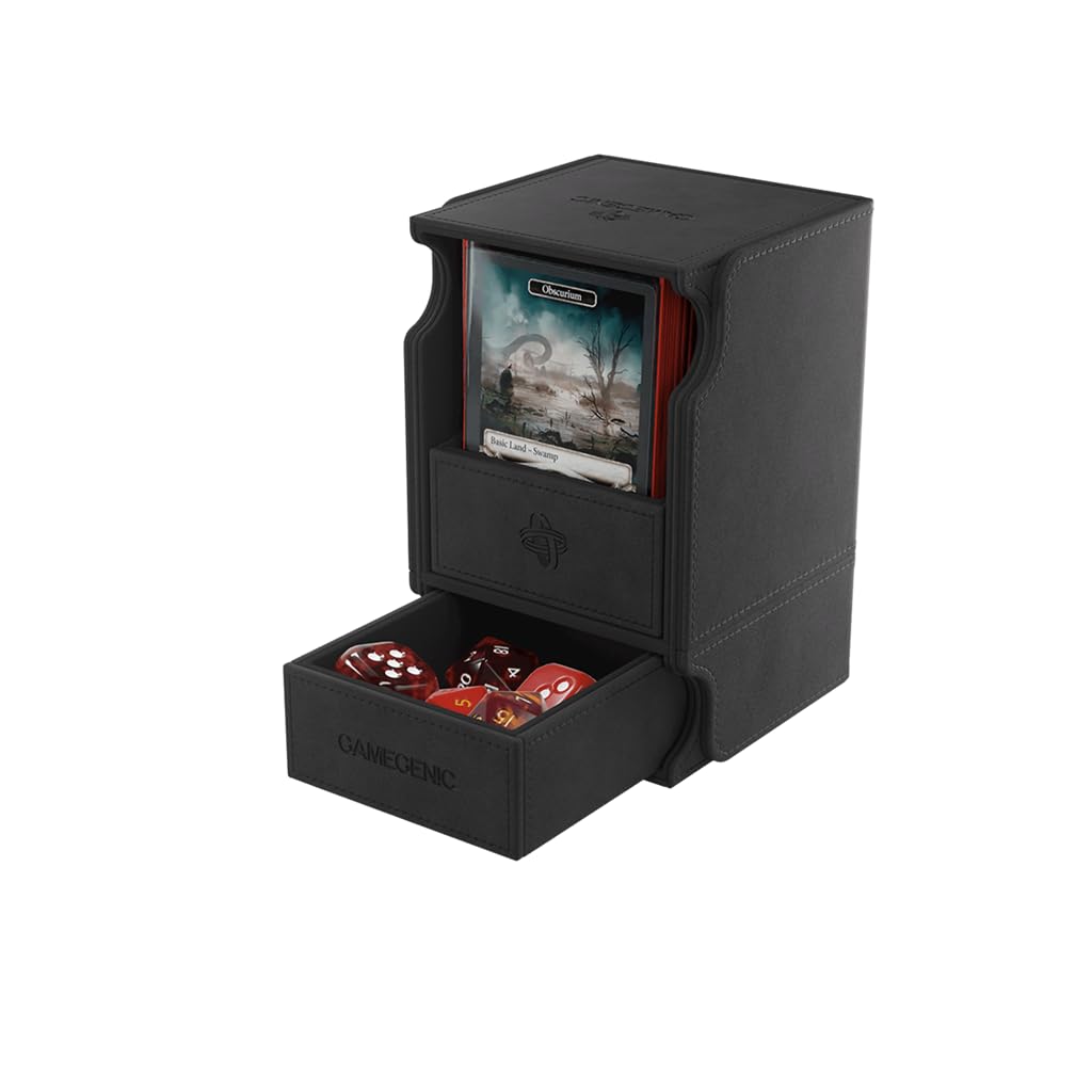 Gamegenic Watchtower 100+ XL Convertible Deck Box – Holds 100 Double-Sleeved Cards