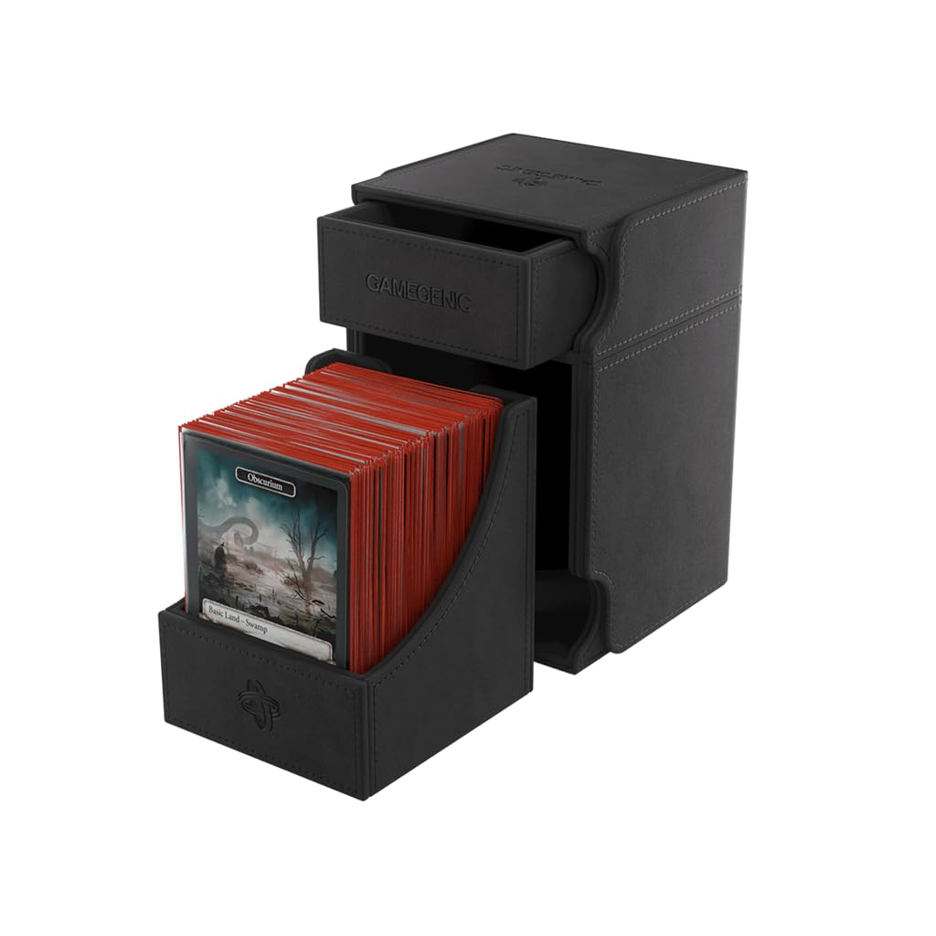 Gamegenic Watchtower 100+ XL Convertible Deck Box – Holds 100 Double-Sleeved Cards