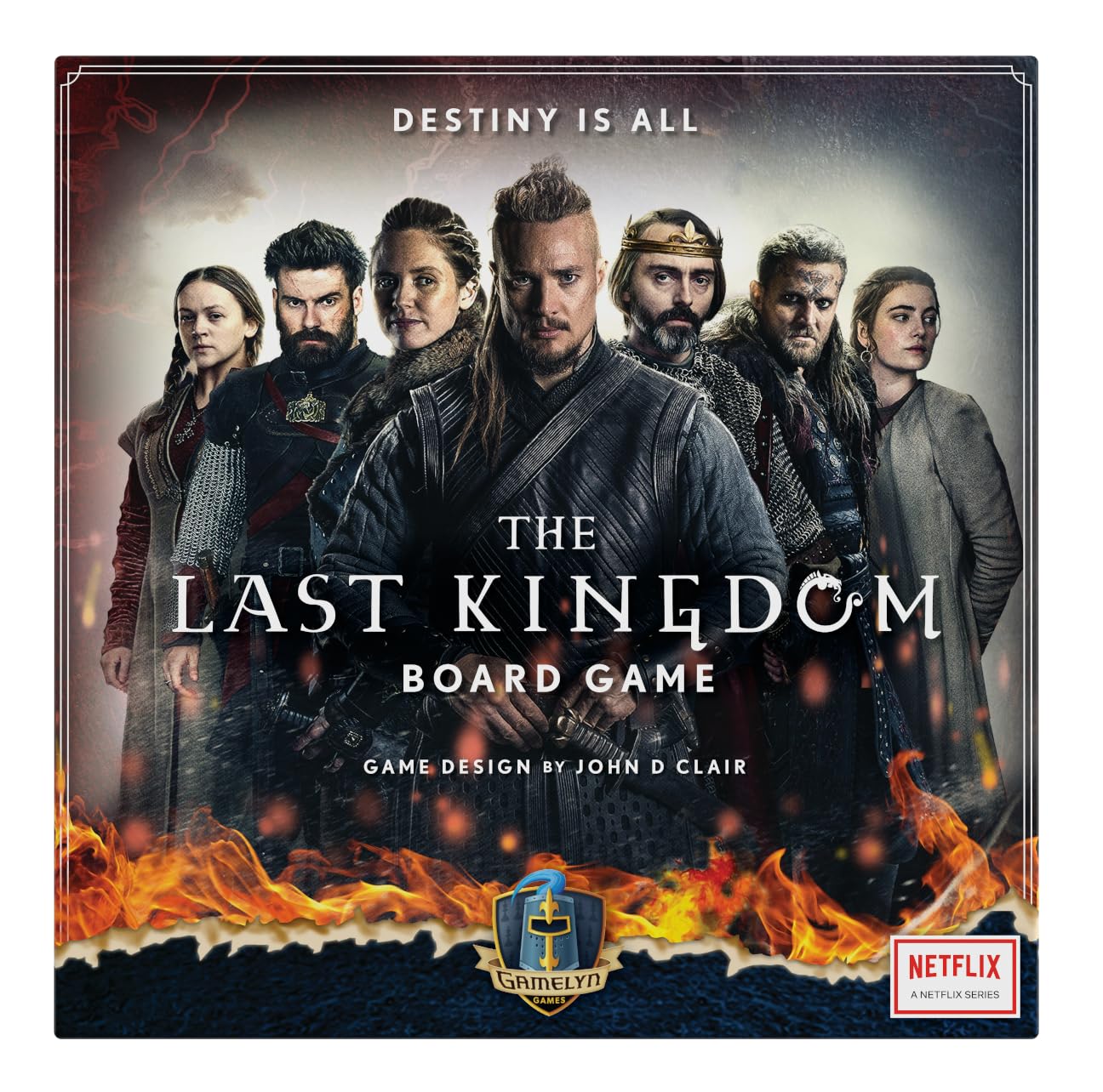The Last Kingdom Board Game by Gamelyn Games | 2-5 Players, Miniatures, Netflix Series Theme