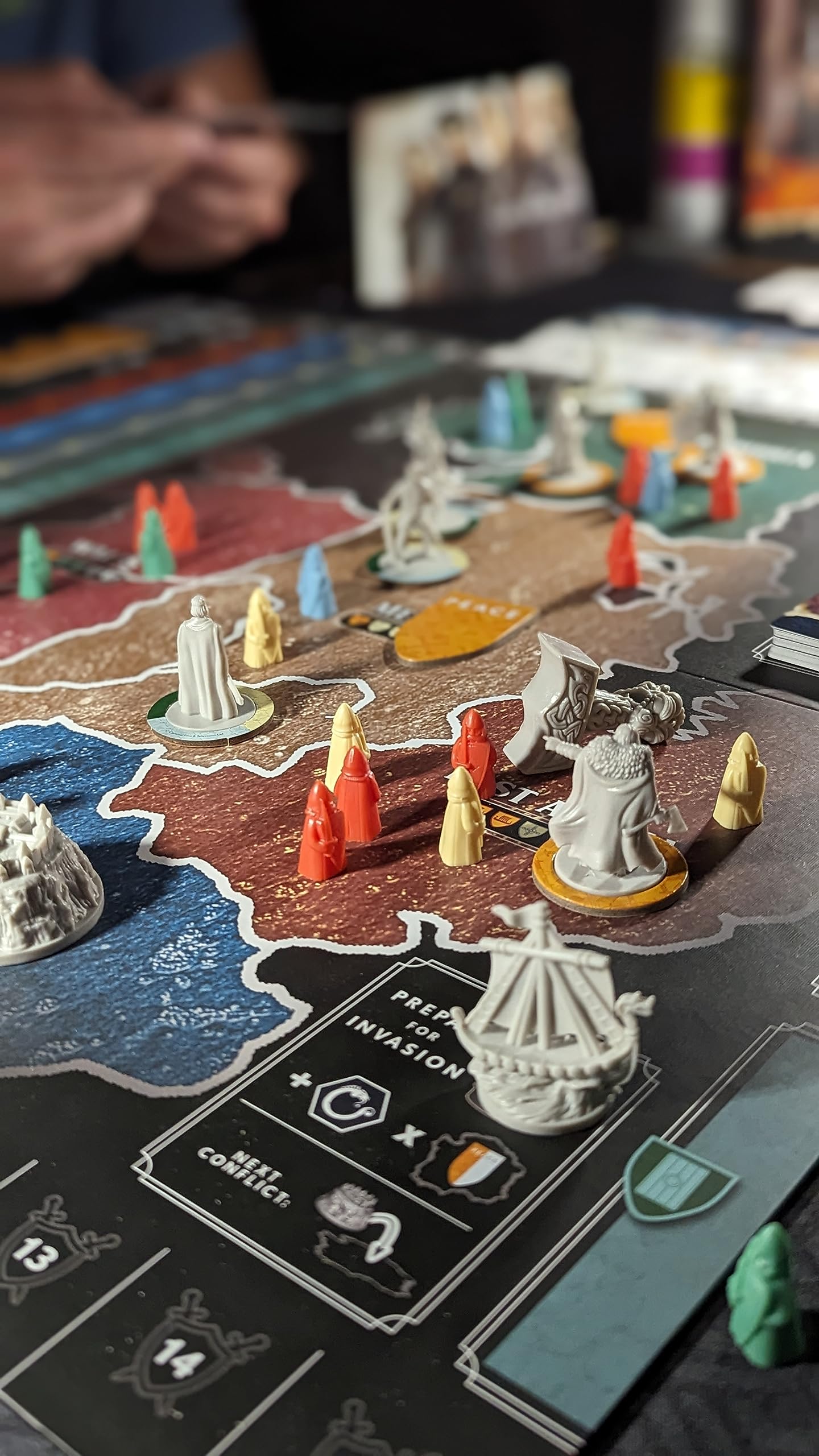 The Last Kingdom Board Game by Gamelyn Games | 2-5 Players, Miniatures, Netflix Series Theme