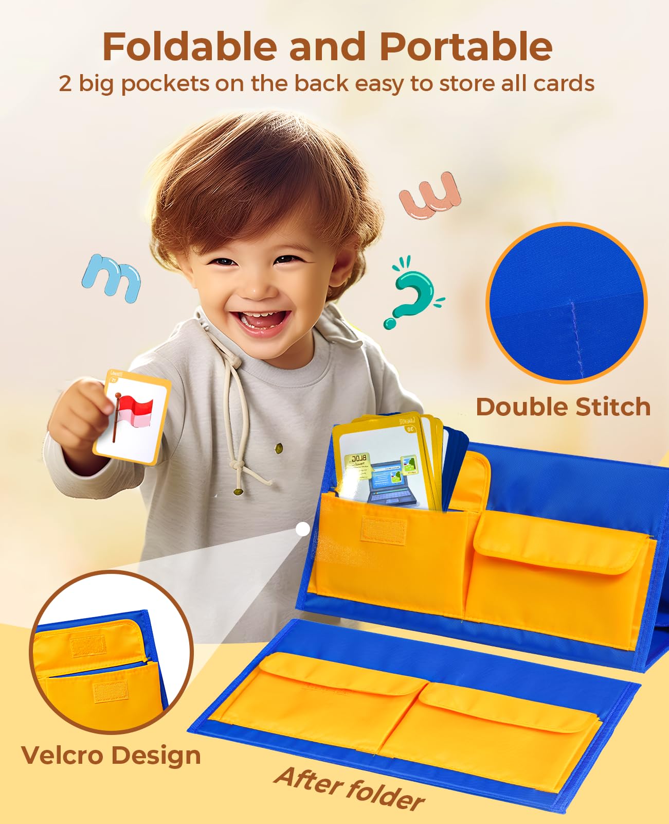 GAMENOTE Word Building Desktop Pocket Chart – CVCC/CCVC Phonics Game & Sight Words for Kindergarten