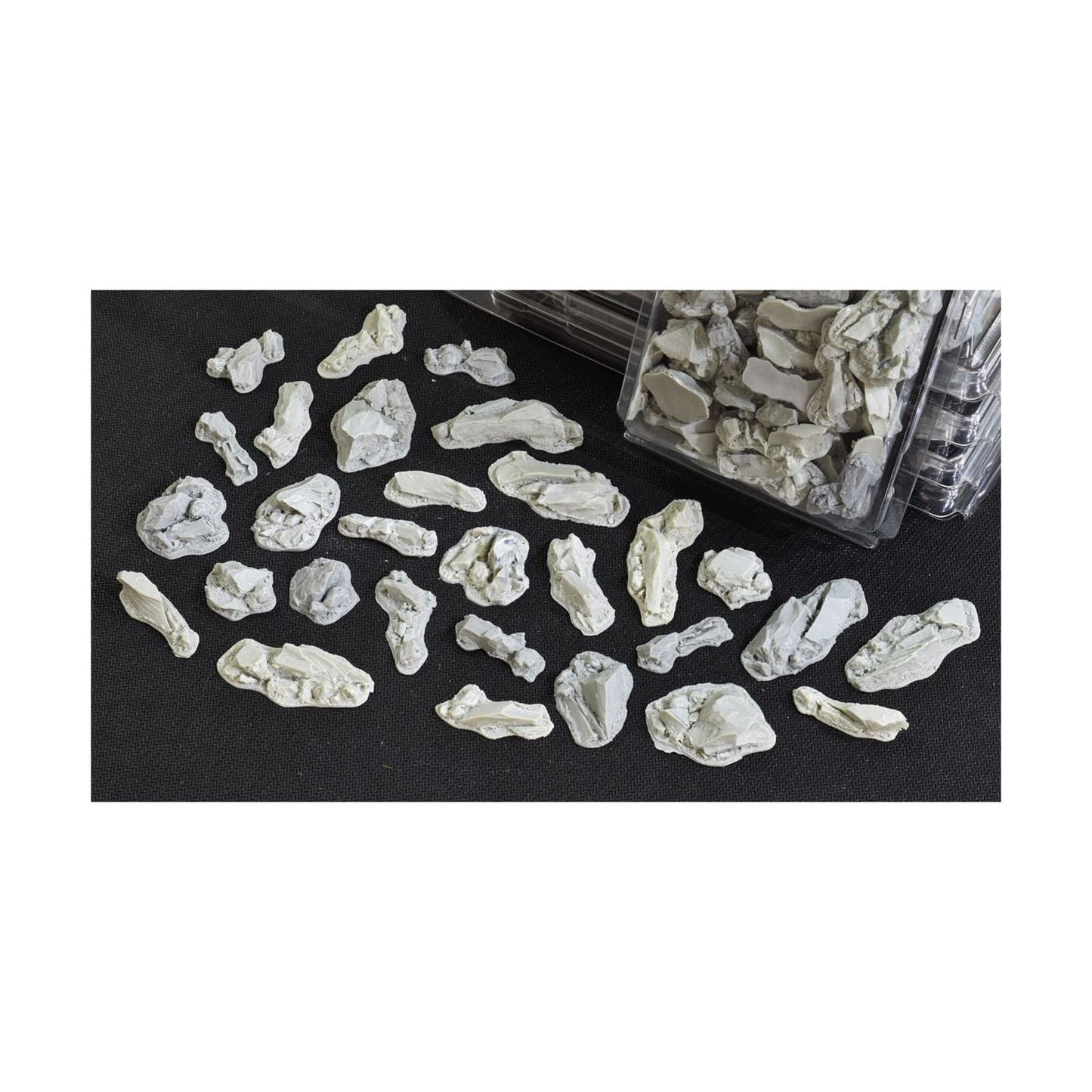Gamers Grass Basing Bits – Rocks for Realistic Tabletop Terrain