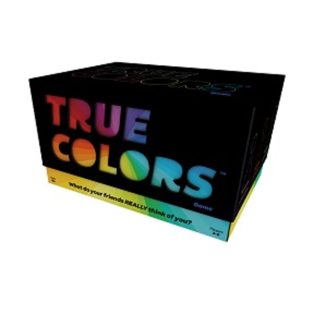 True Colors Card Game by Games Adults Play - What Do Your Friends Really Think? Black Edition