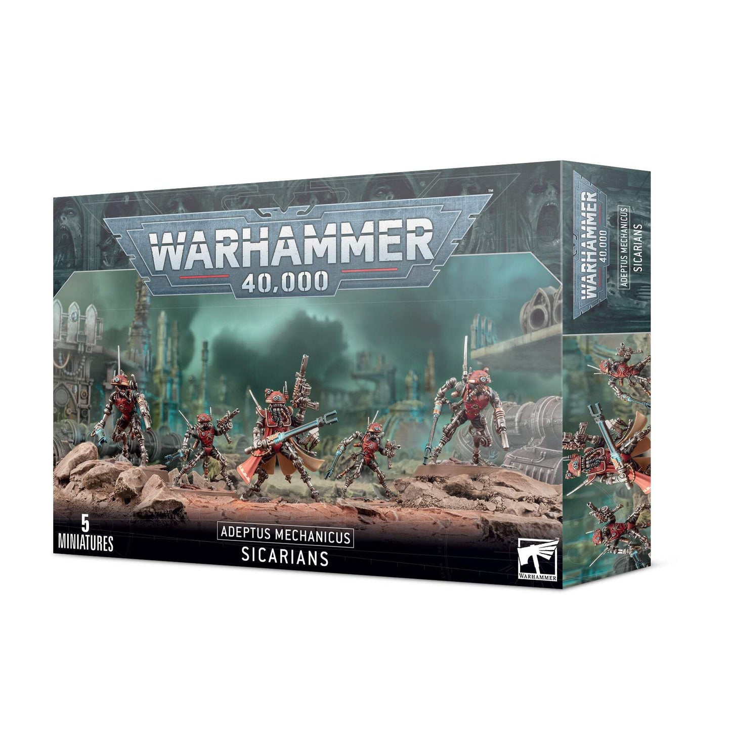 Games Workshop Adeptus Mechanicus: Sicarian Warhammer 40k 59-11 – Plastic Miniature Kit
