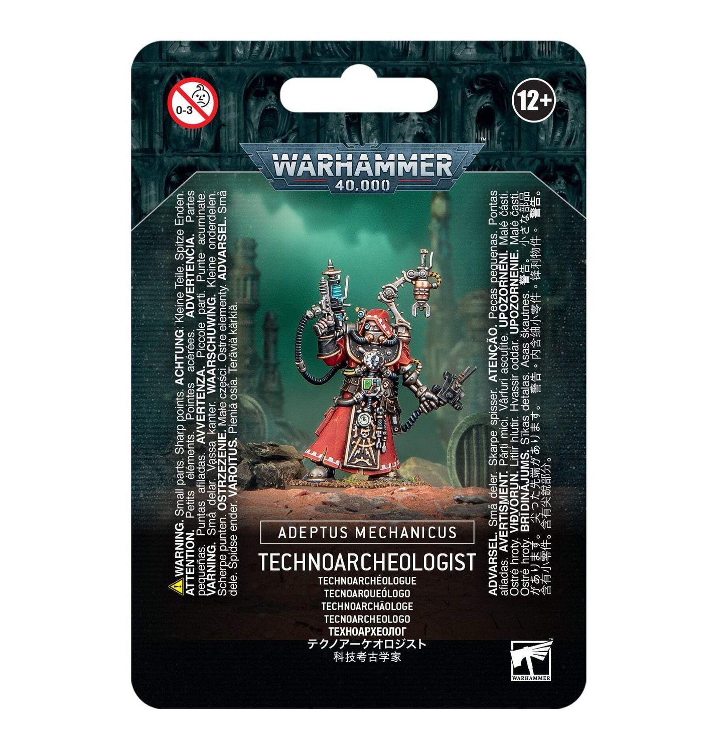Games Workshop Warhammer 40,000 Adeptus Mechanicus Technoarcheologist – 40K Miniature