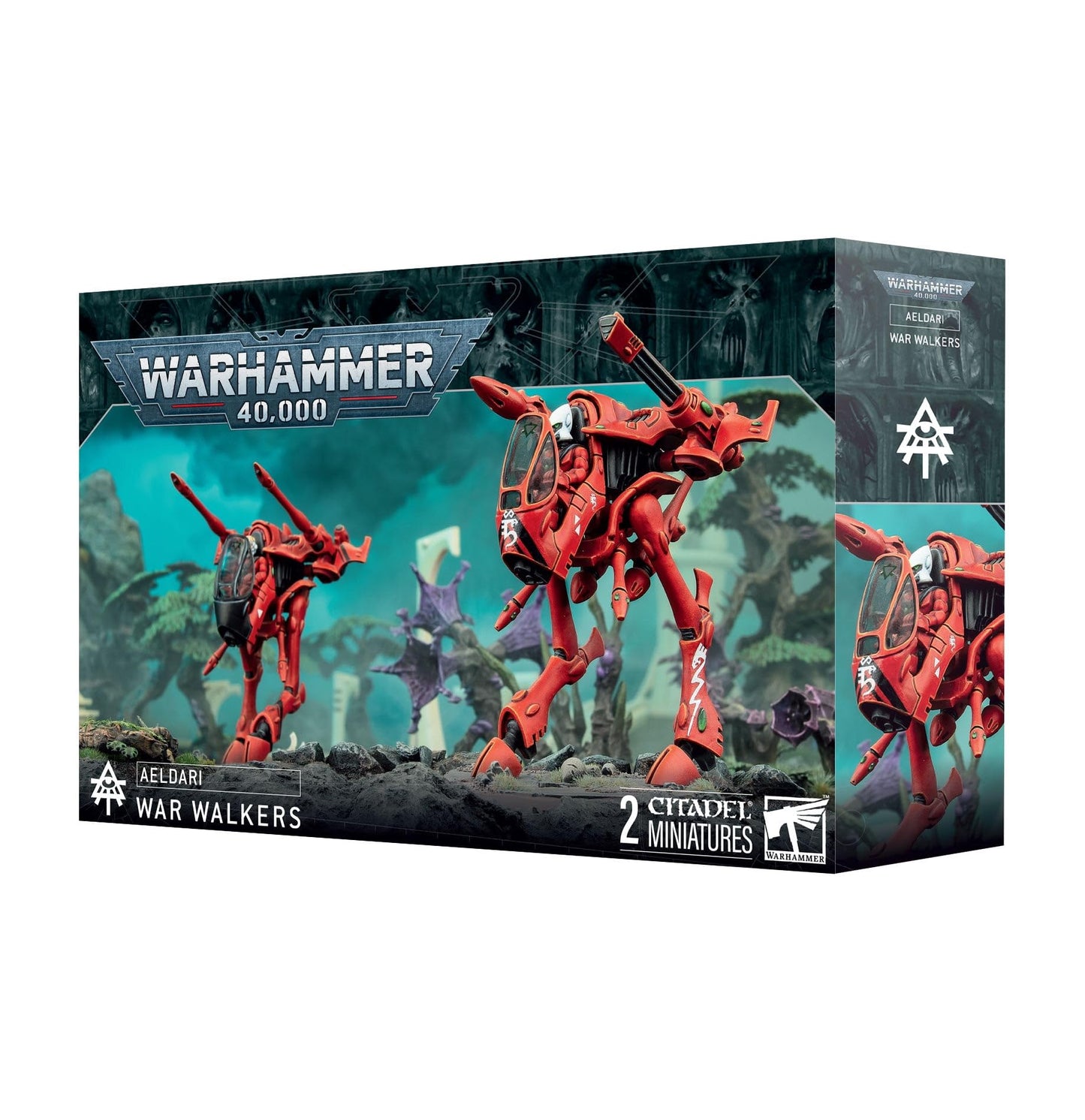 Games Workshop - Warhammer 40,000 Aeldari: War Walkers – Plastic Miniature Kit