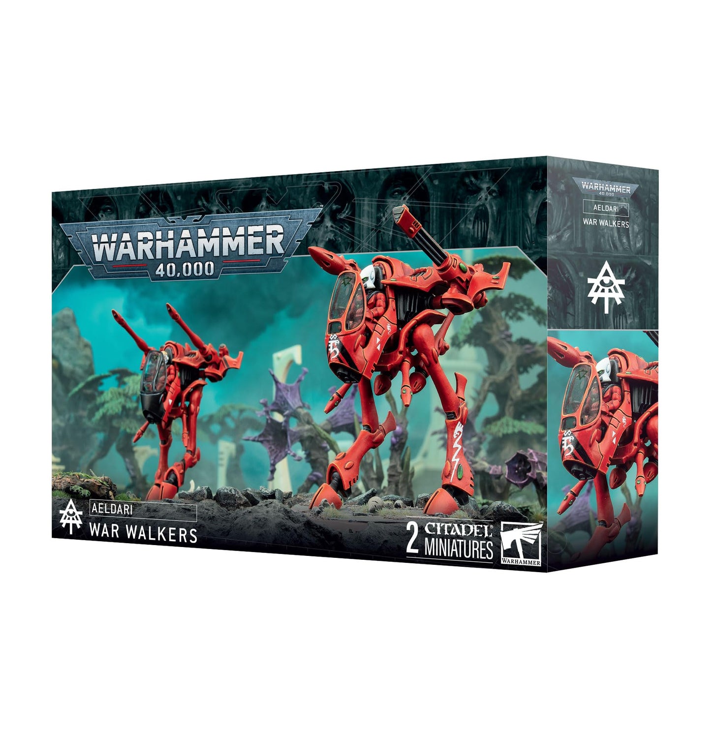 Games Workshop - Warhammer 40,000 Aeldari: War Walkers – Plastic Miniature Kit