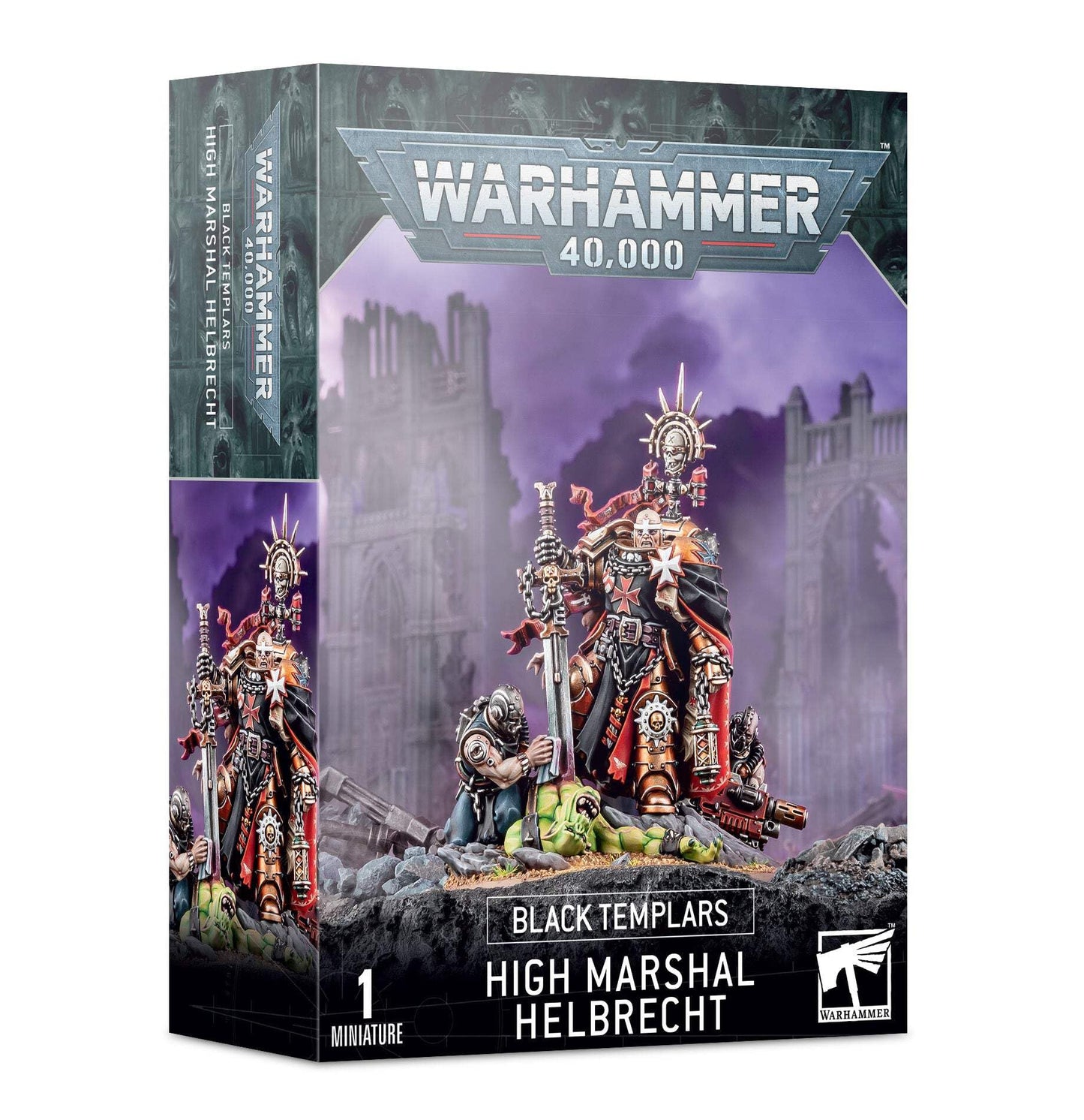 Games Workshop Warhammer 40,000 Black Templars High Marshal Helbrecht Miniature