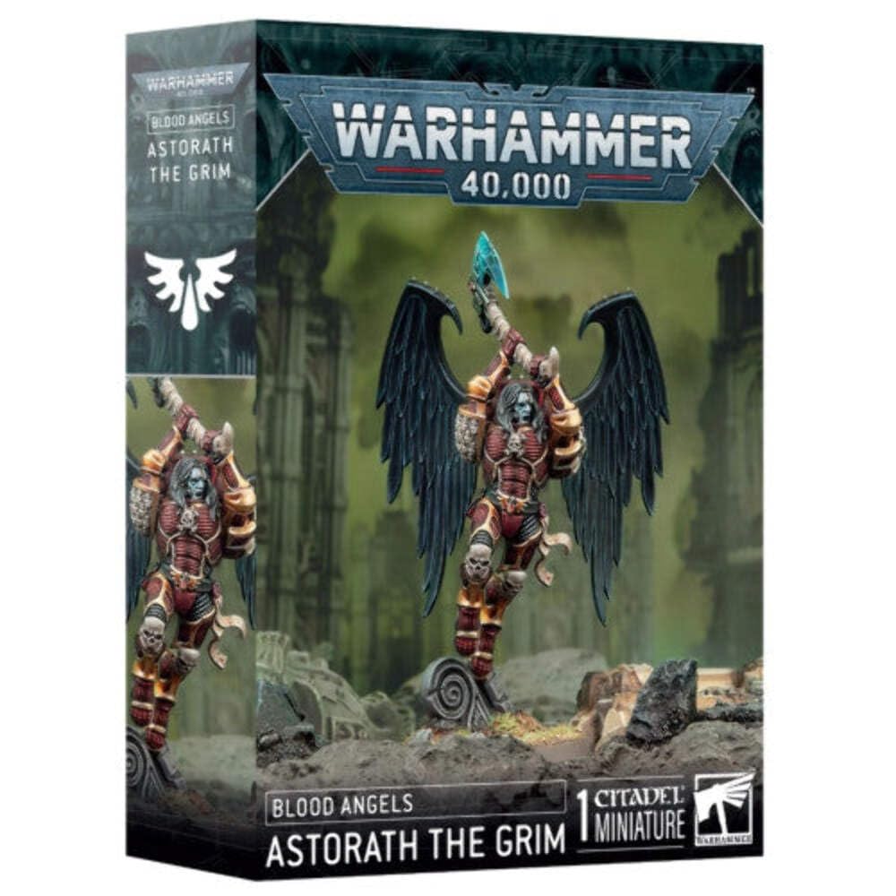 Warhammer 40,000 Blood Angels Astorath the Grim – High Chaplain Miniature | Games Workshop