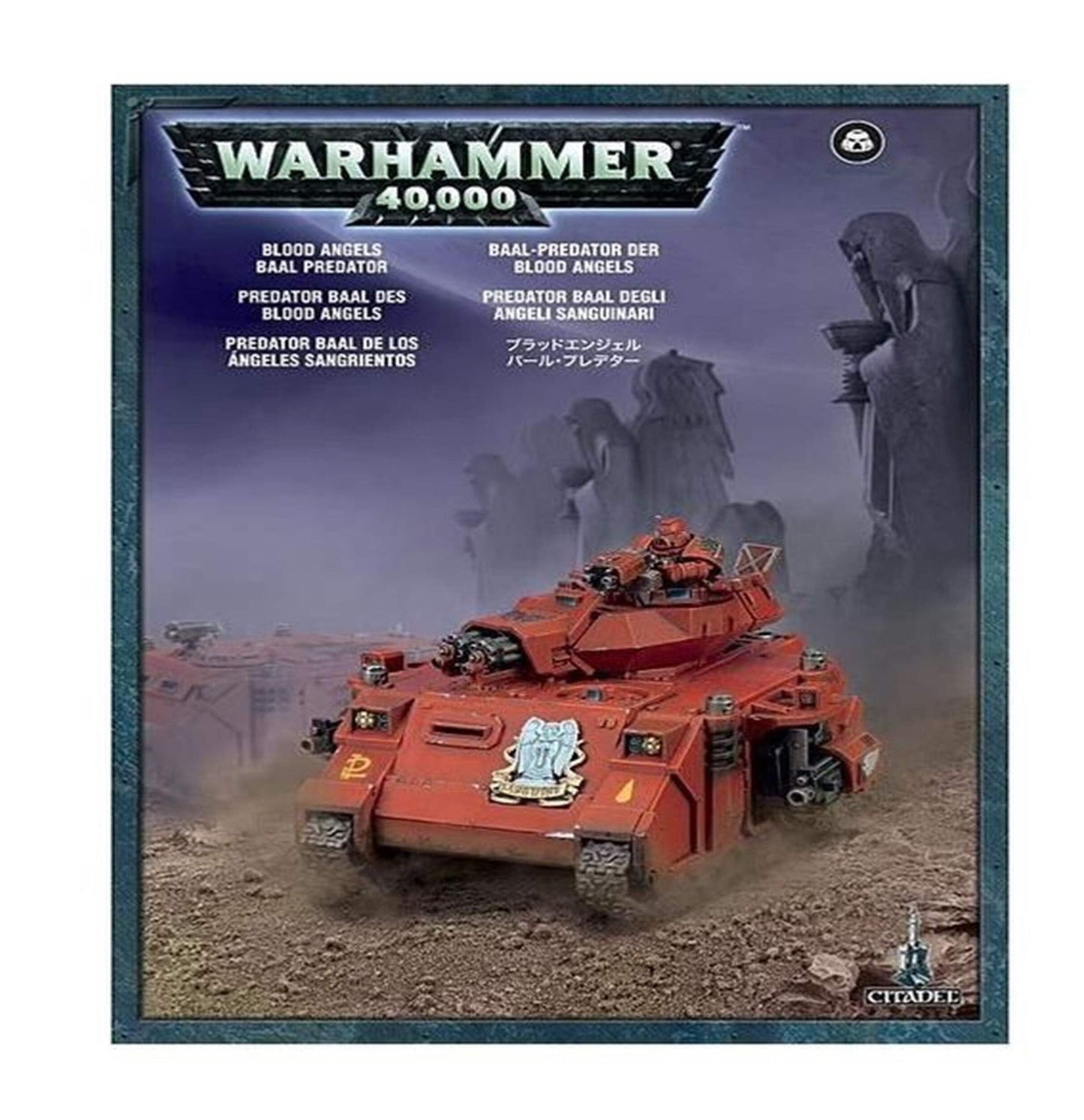 Blood Angels Baal Predator – Games Workshop | Warhammer 40k, 110-Piece Plastic Kit
