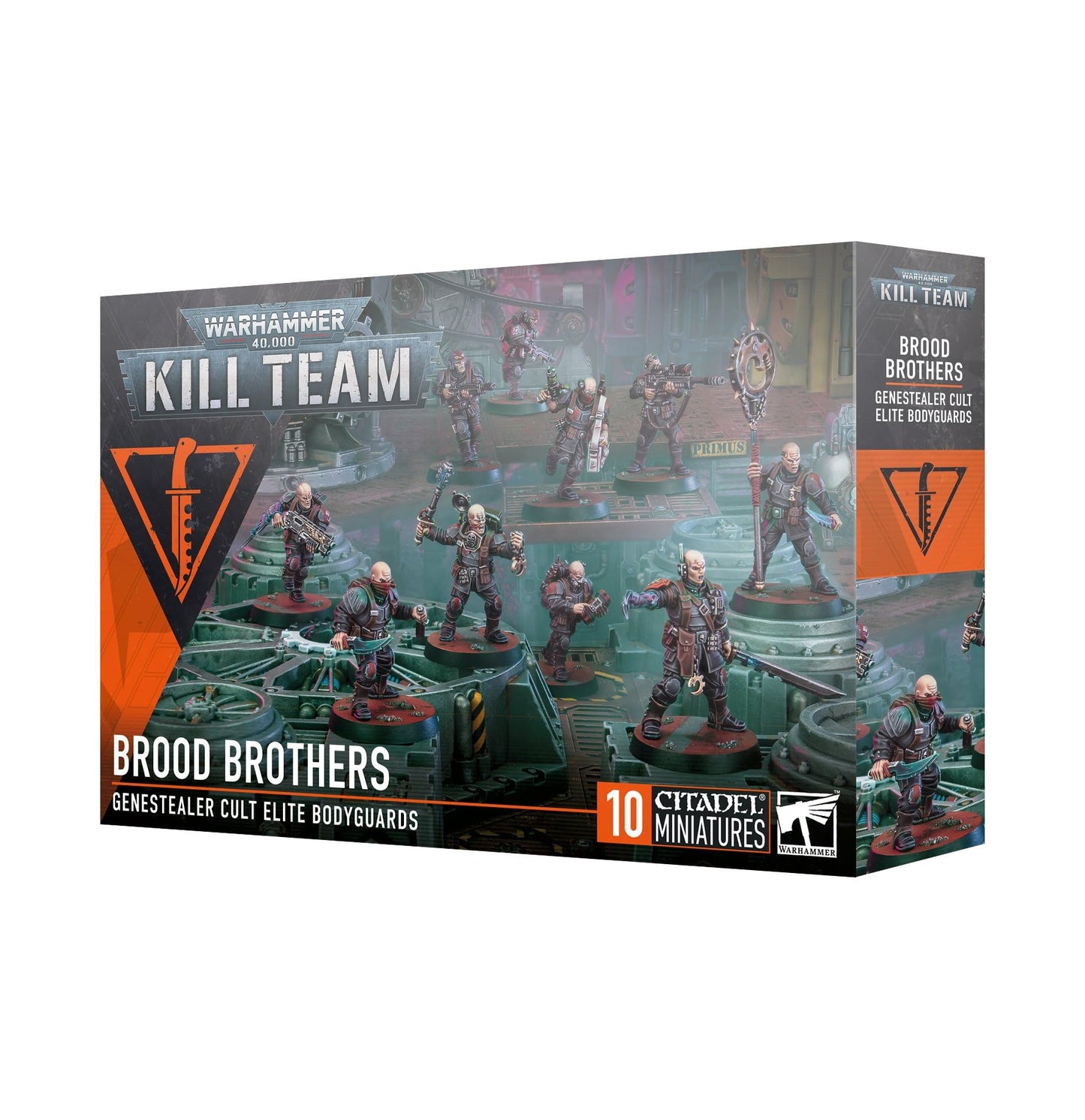 Games Workshop Warhammer 40,000 Kill Team: Brood Brothers (2024 3rd Edition) – 10 Miniatures