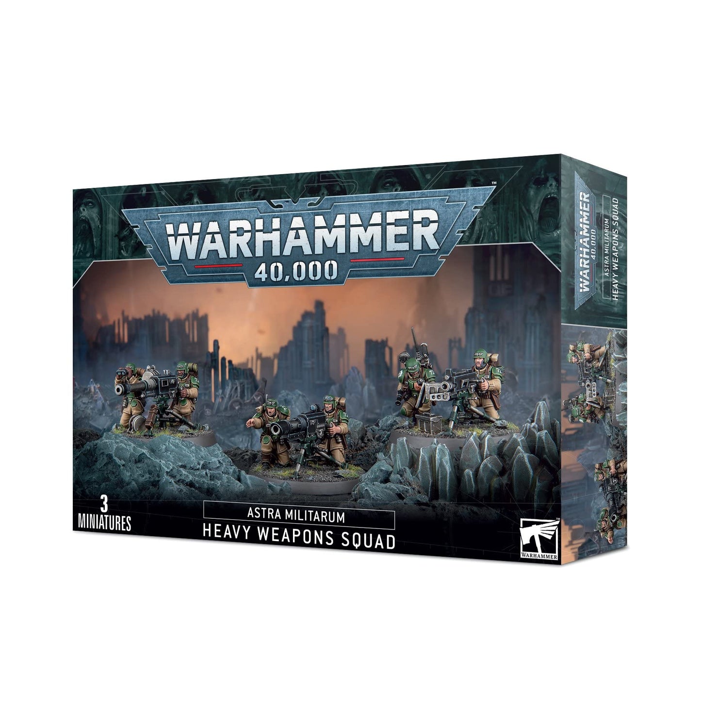 Games Workshop Warhammer 40,000 Astra Militarum Cadian Heavy Weapons Squad (2023 Edition)