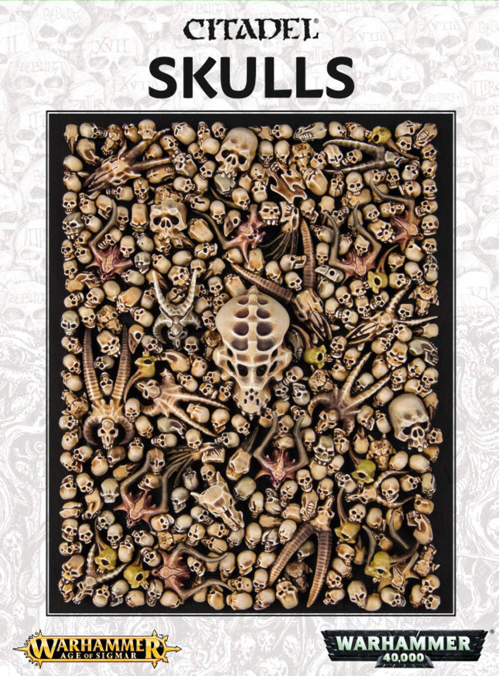 Citadel Skulls Box – 340 Plastic Skulls by Games Workshop (Warhammer)