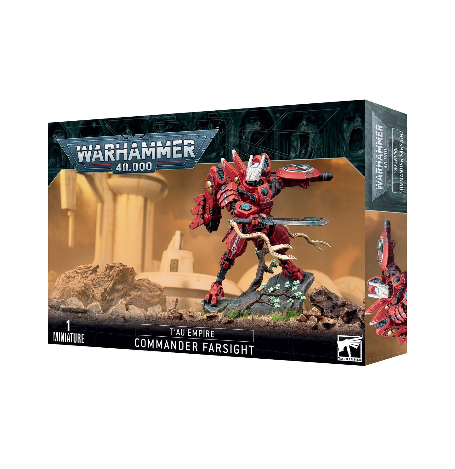 Games Workshop Warhammer 40,000 Commander Farsight – T'au Empire Miniature