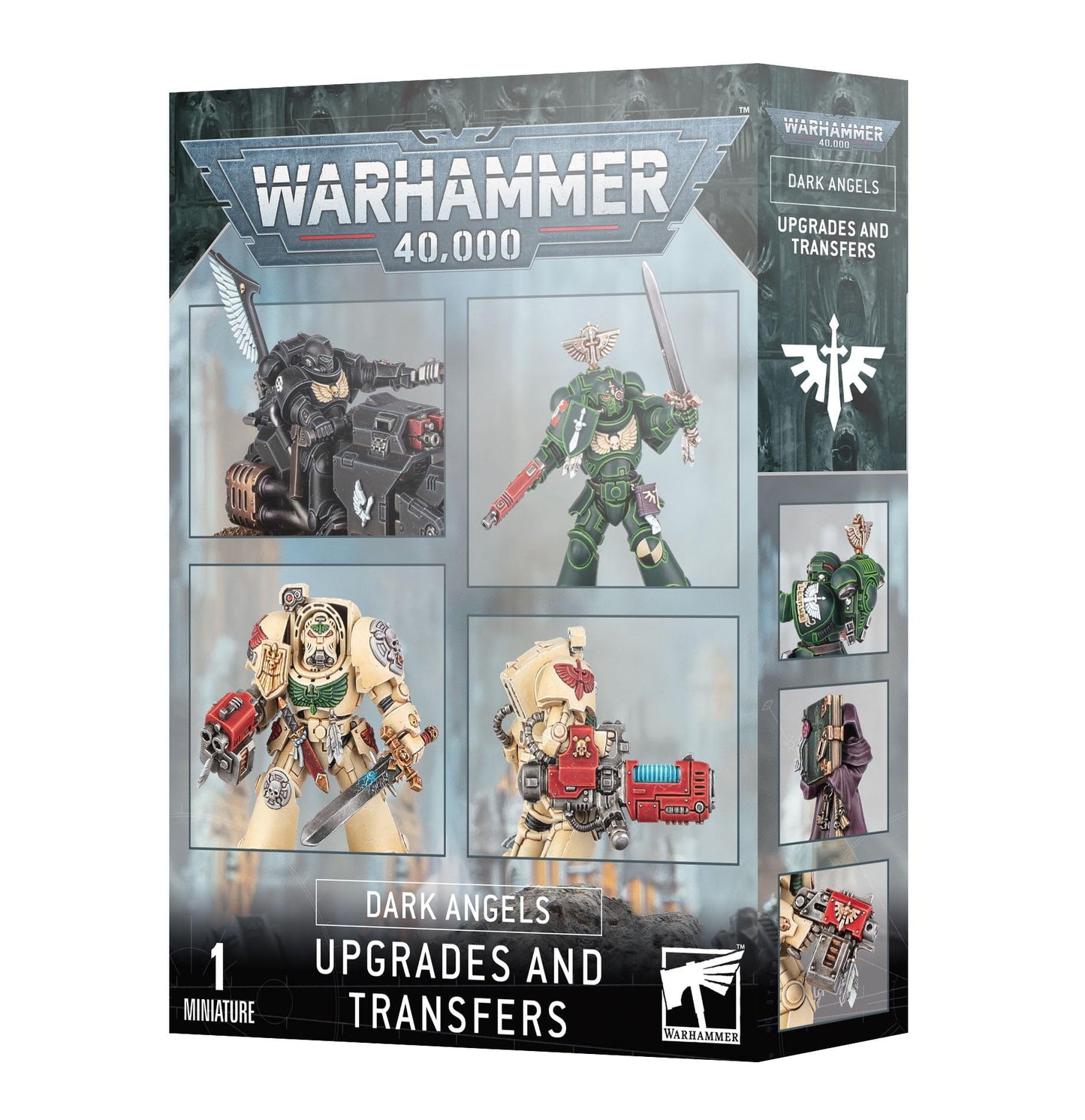Games Workshop WARHAMMER 40K Dark Angels Upgrades & Transfers | Customise Infantry, Bikers & Vehicles