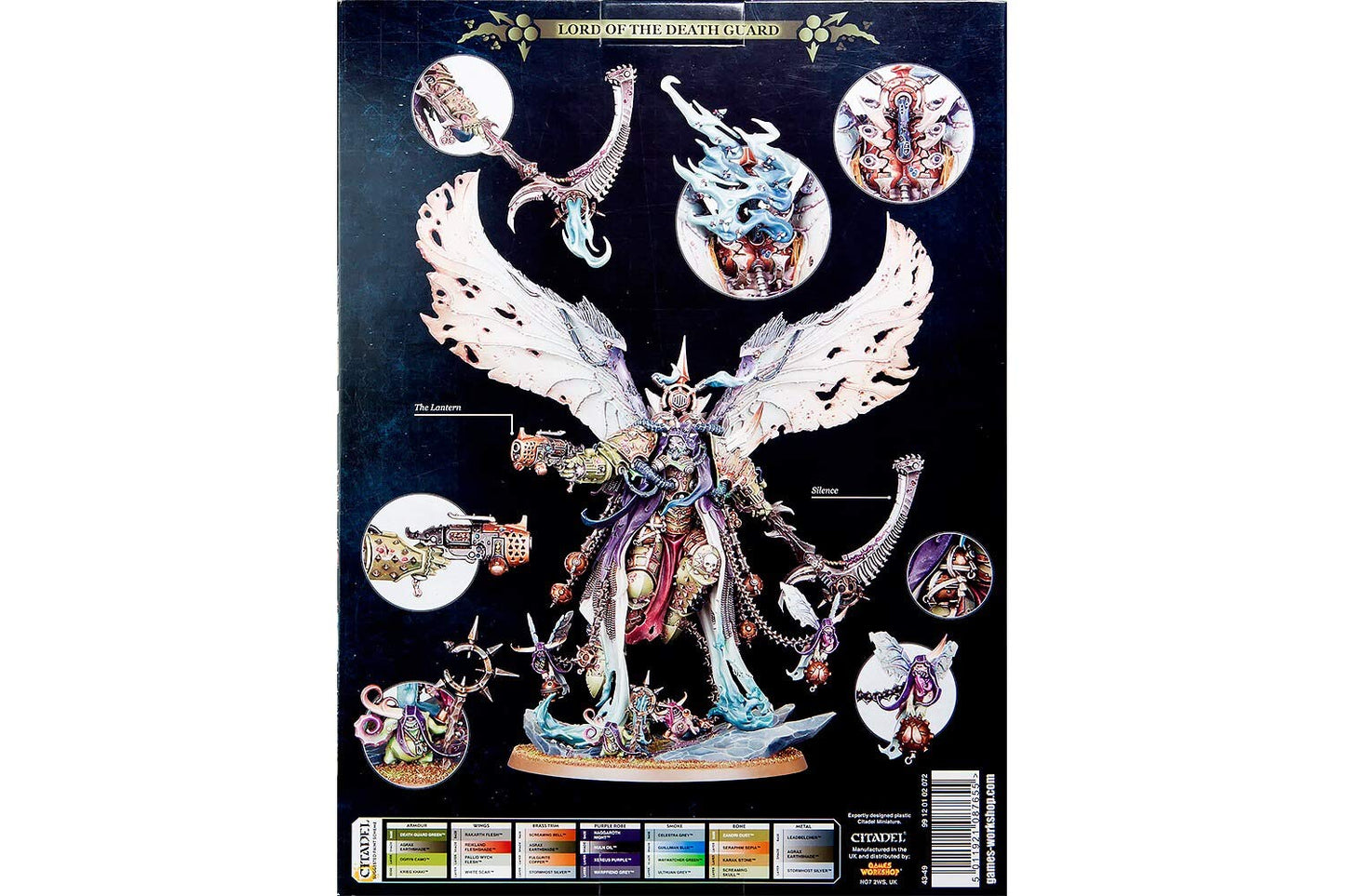 Games Workshop Death Guard Daemon Primarch Mortarion – Warhammer 40,000 Plastic Miniature