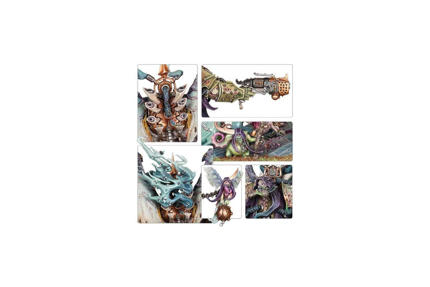 Games Workshop Death Guard Daemon Primarch Mortarion – Warhammer 40,000 Plastic Miniature