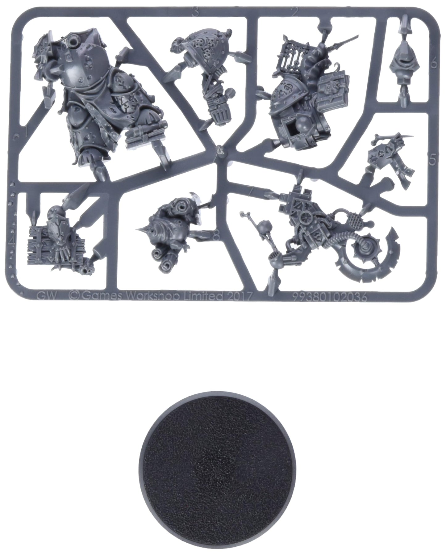 Games Workshop Death Guard Scribbus Wretch The Tallyman Miniature – 40mm Base