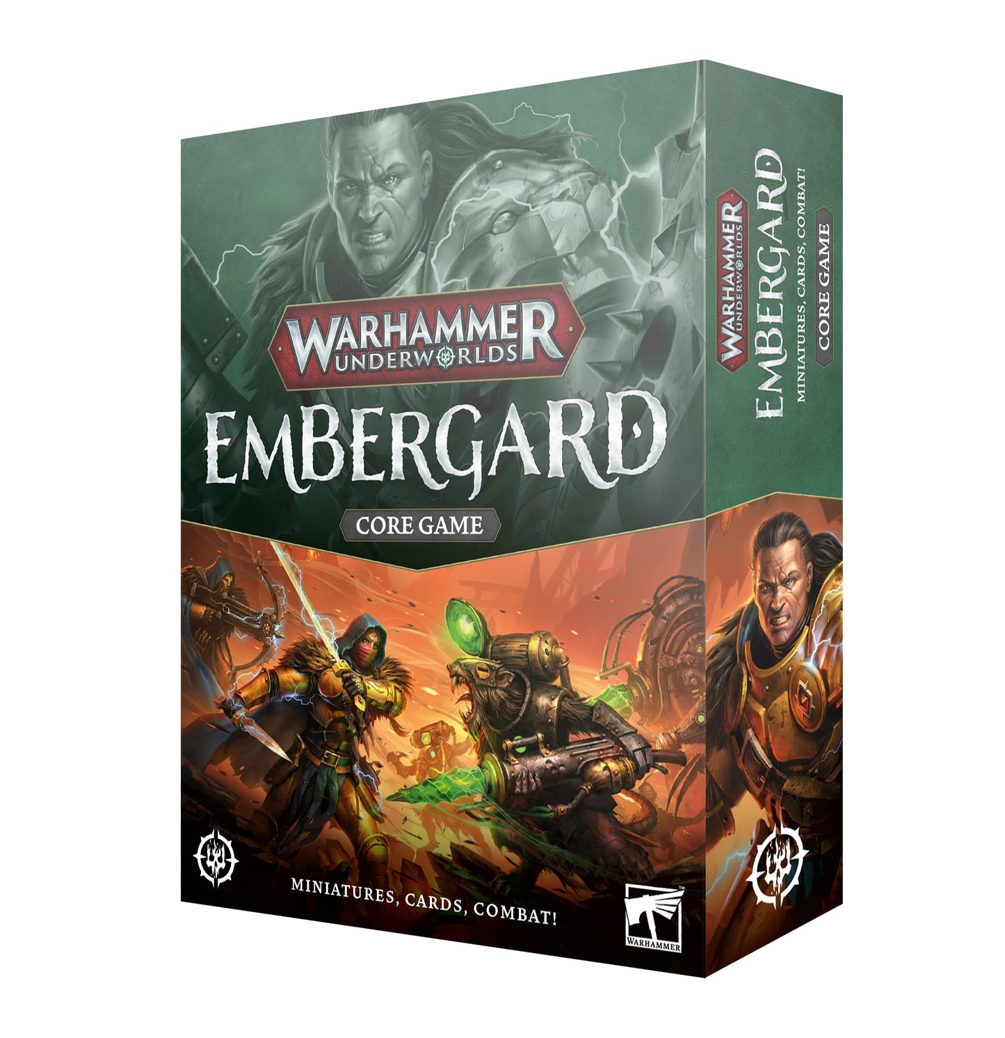 Games Workshop Warhammer Underworlds: Embergard Starter Set – Emberwatch & Zikkit's Tunnelpack