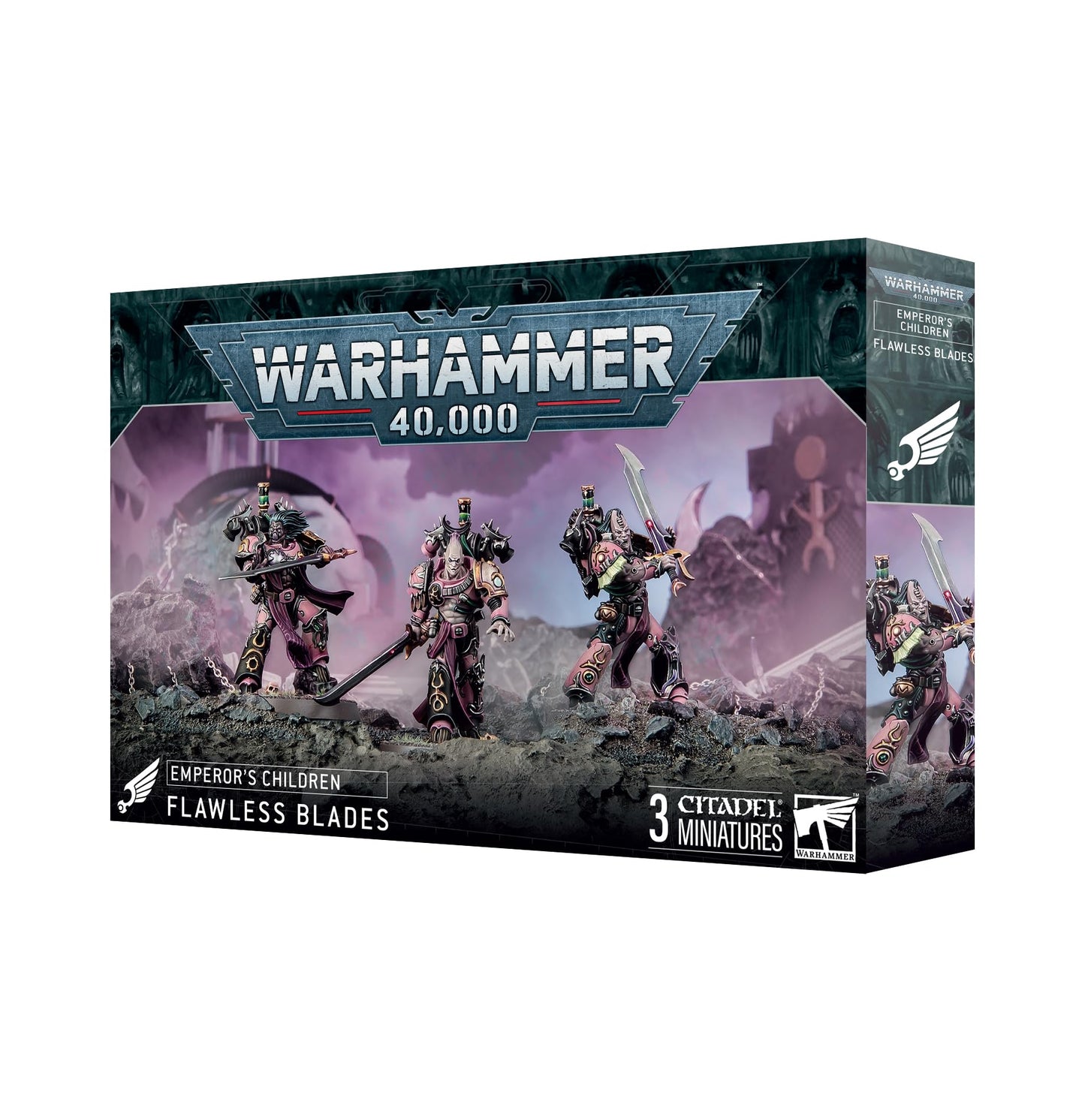 Games Workshop Warhammer 40,000: Emperor's Children Flawless Blades – Elite Melee