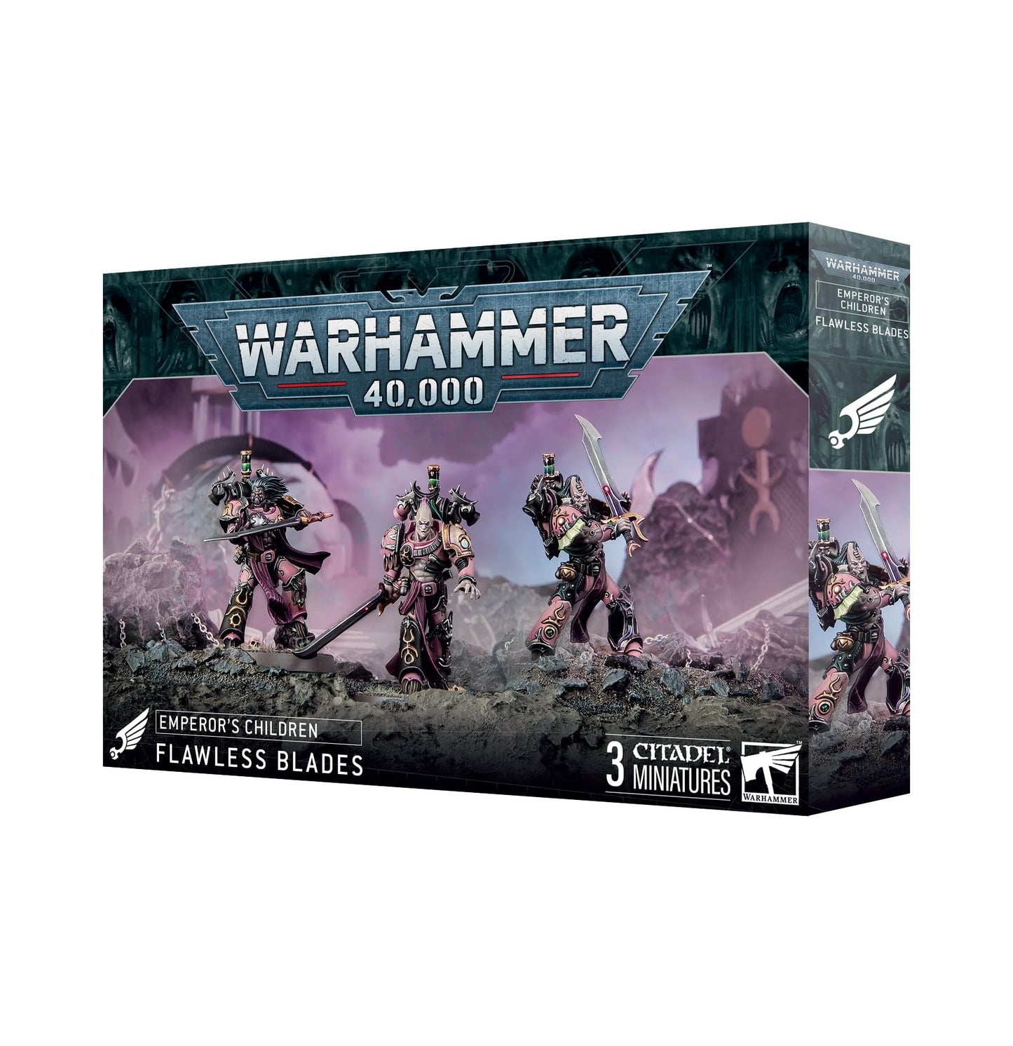 Games Workshop Warhammer 40,000: Emperor's Children Flawless Blades – Elite Melee