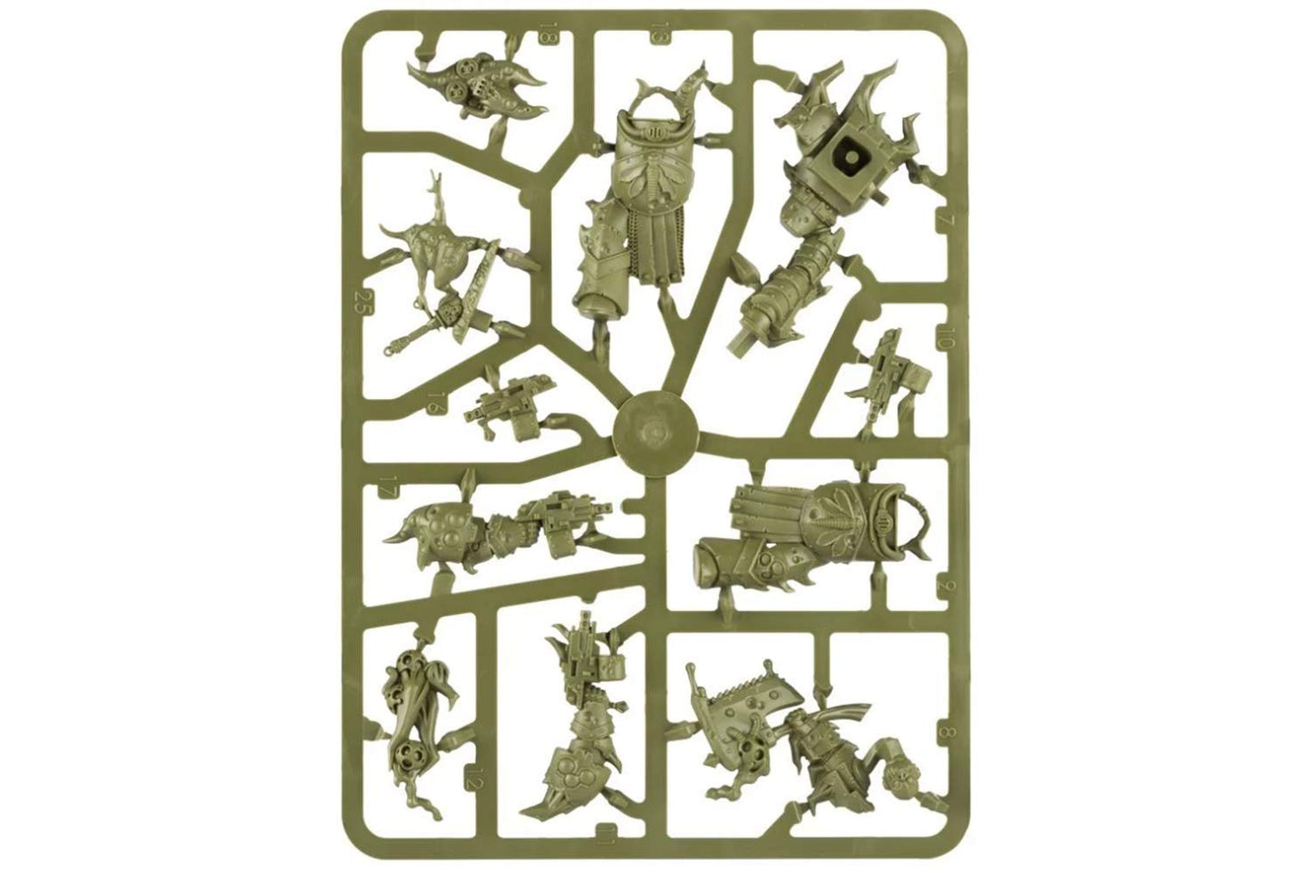 Games Workshop 99120102081 ETB Lord Felthius and The Tainted Cohort – 4 Death Guard Minis
