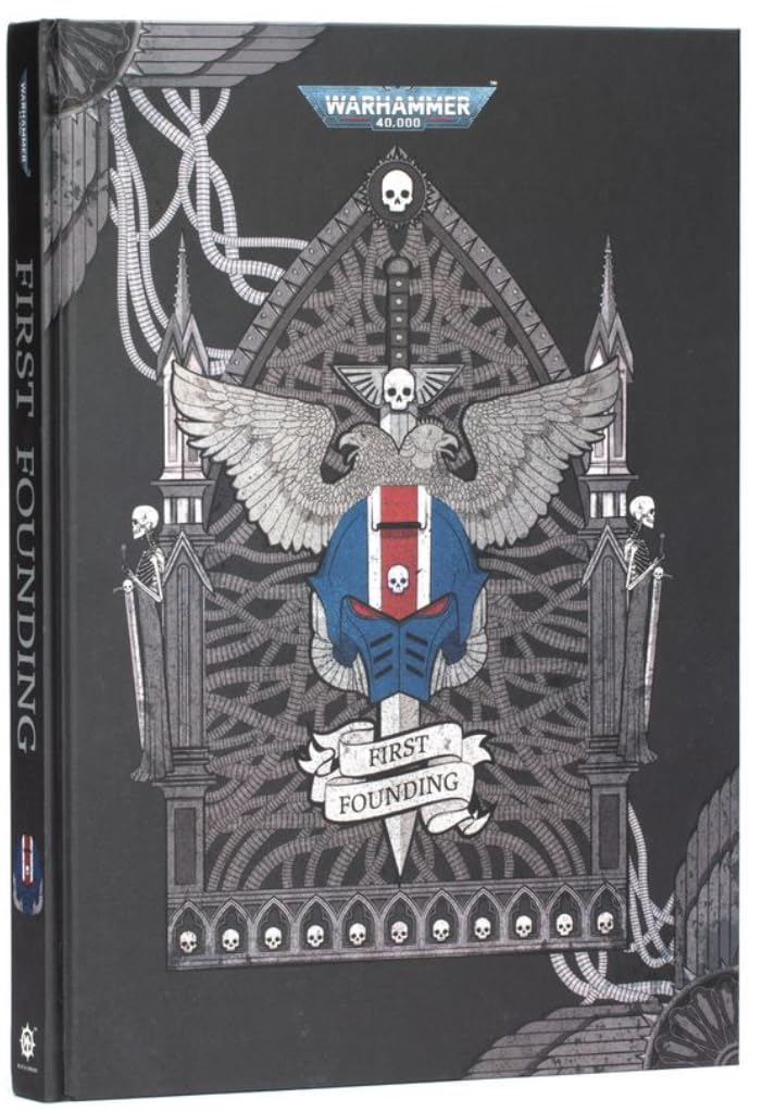 Warhammer 40,000: The First Founding Art & Background (2025 Edition) Hardback | Games Workshop Black Library