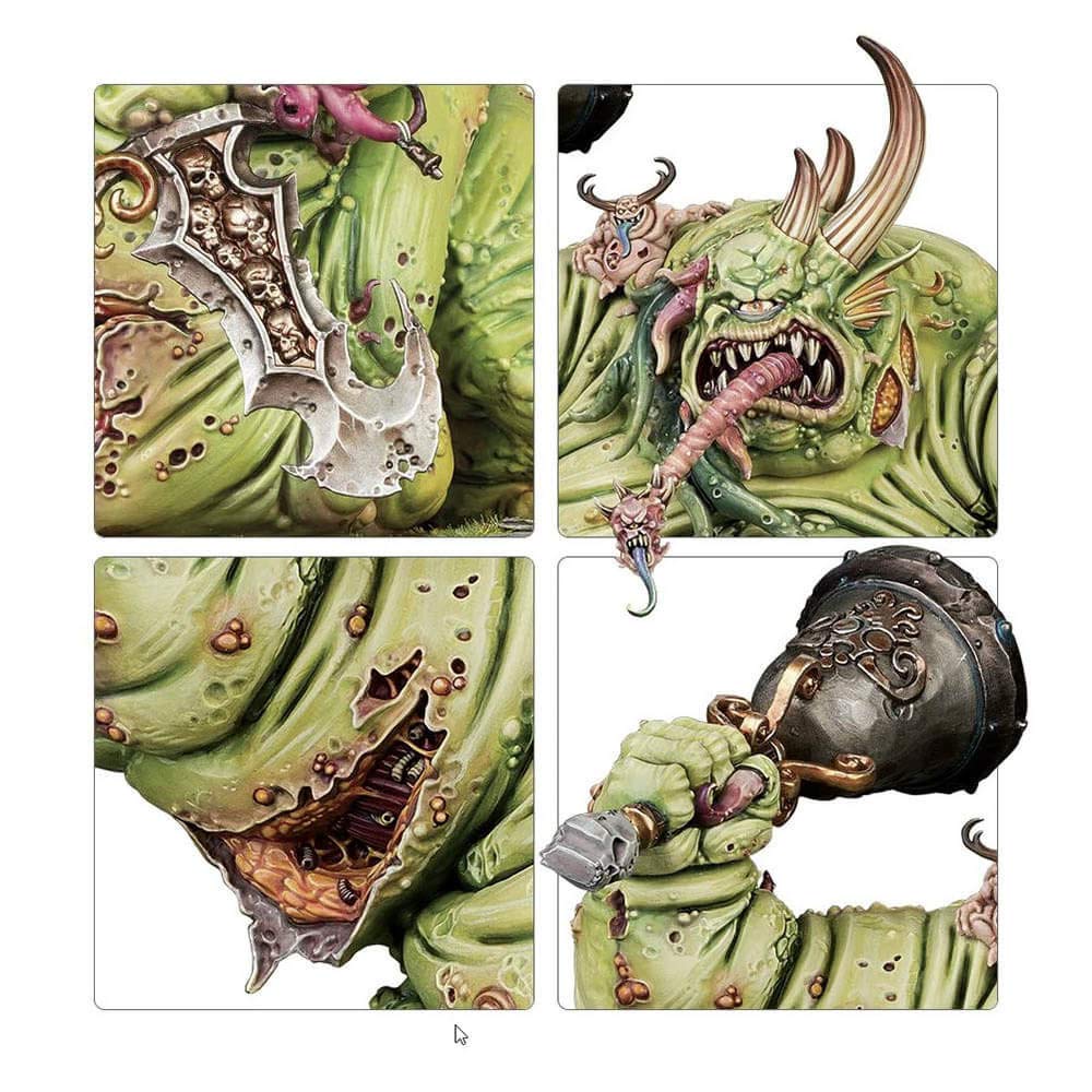 Games Workshop Warhammer Chaos Daemons Great Unclean One – AoS & 40k Model
