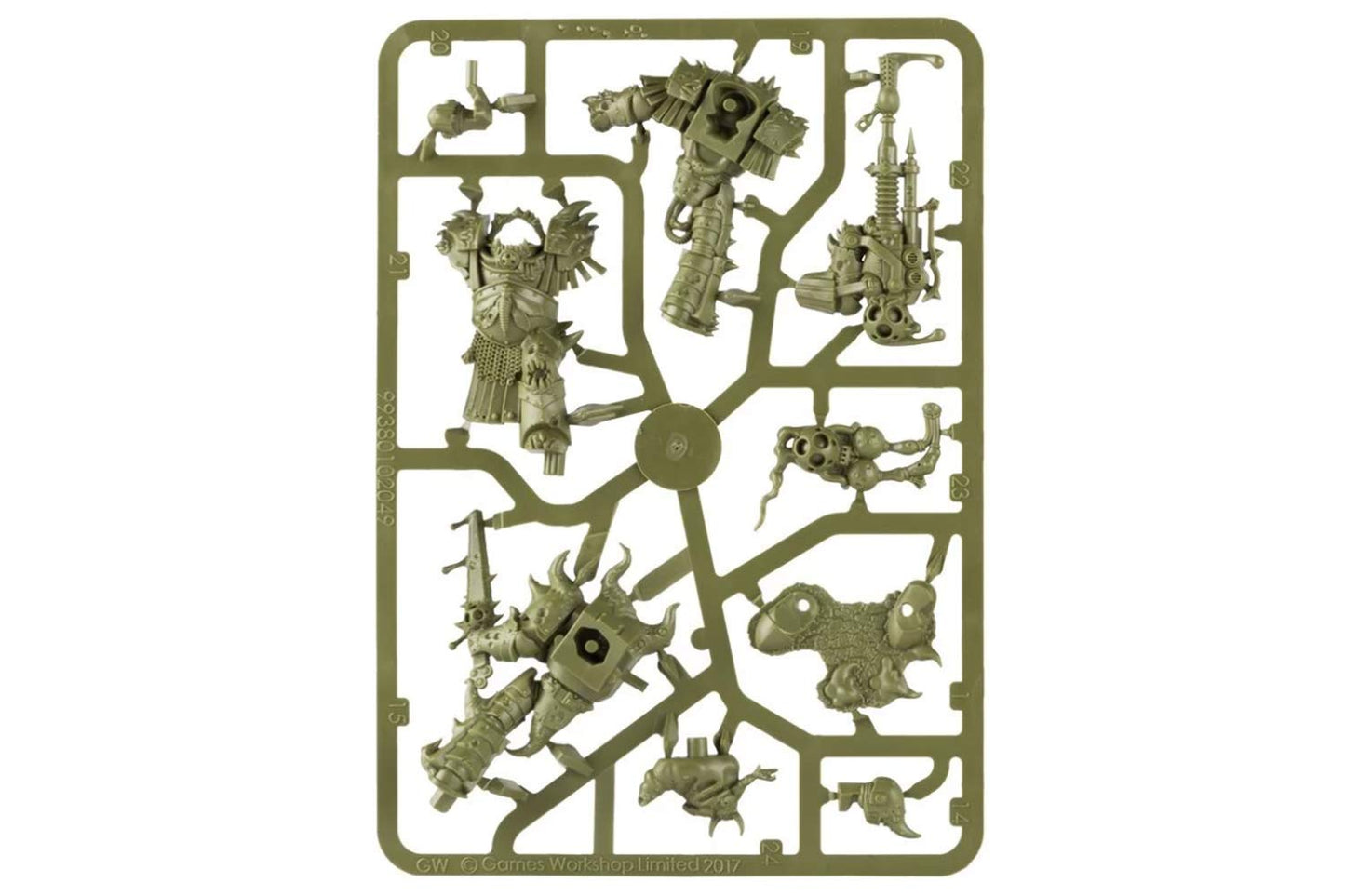 Games Workshop 99120102081 ETB Lord Felthius and The Tainted Cohort – 4 Death Guard Minis